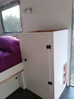 The wet panel joiners, corners and capping from Bunnings make tidy corners and edges