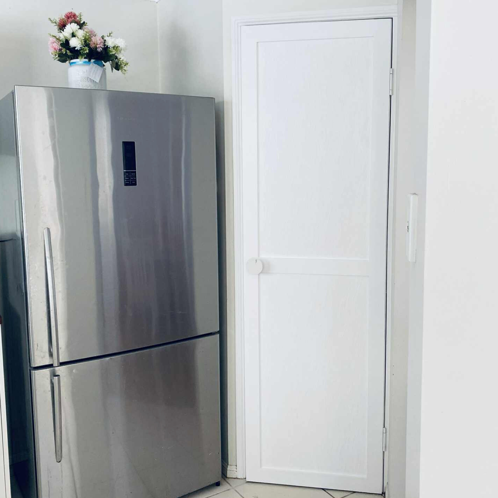 I think my DIY shaker look door was a success and I love iti!