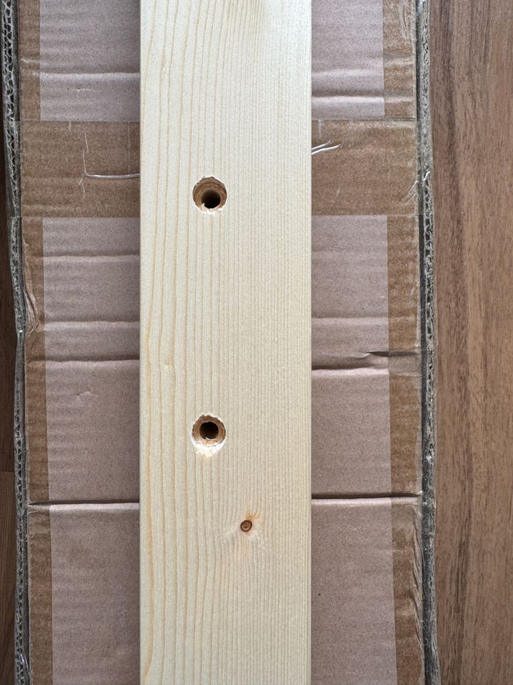 Dowels to fill these pre-drilled?