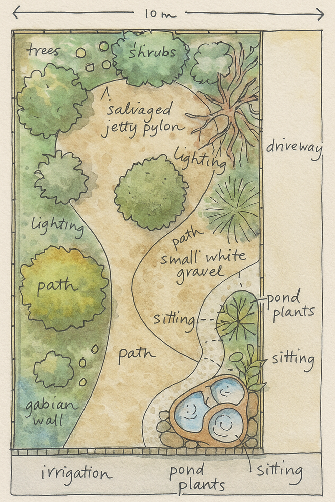 My original sketch up. Its somewhat similar. There are always a few changes..