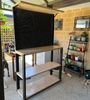 DIY Workbench with pegboard.JPG