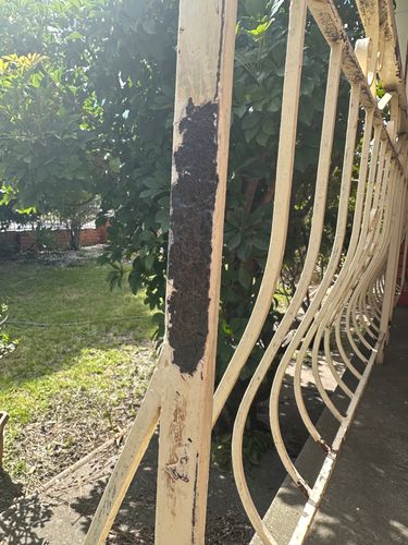 Another area after rust converter