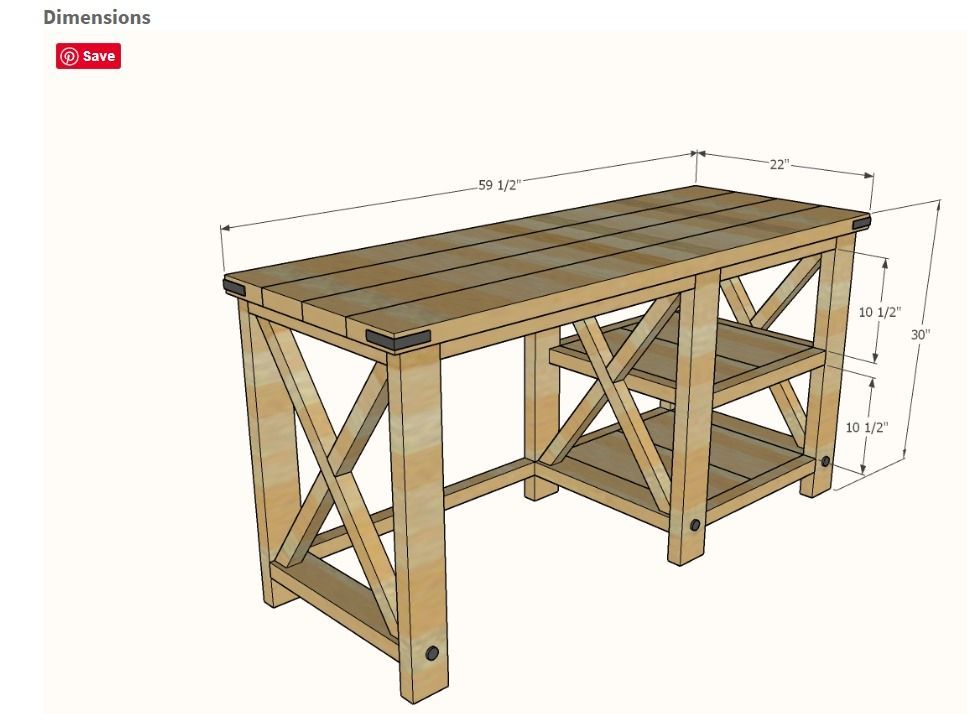 Rough Plan of the Table