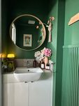 Powder room makeover with Easycraft panels.JPG