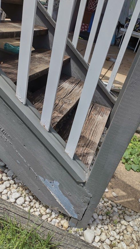 how the steps are attached