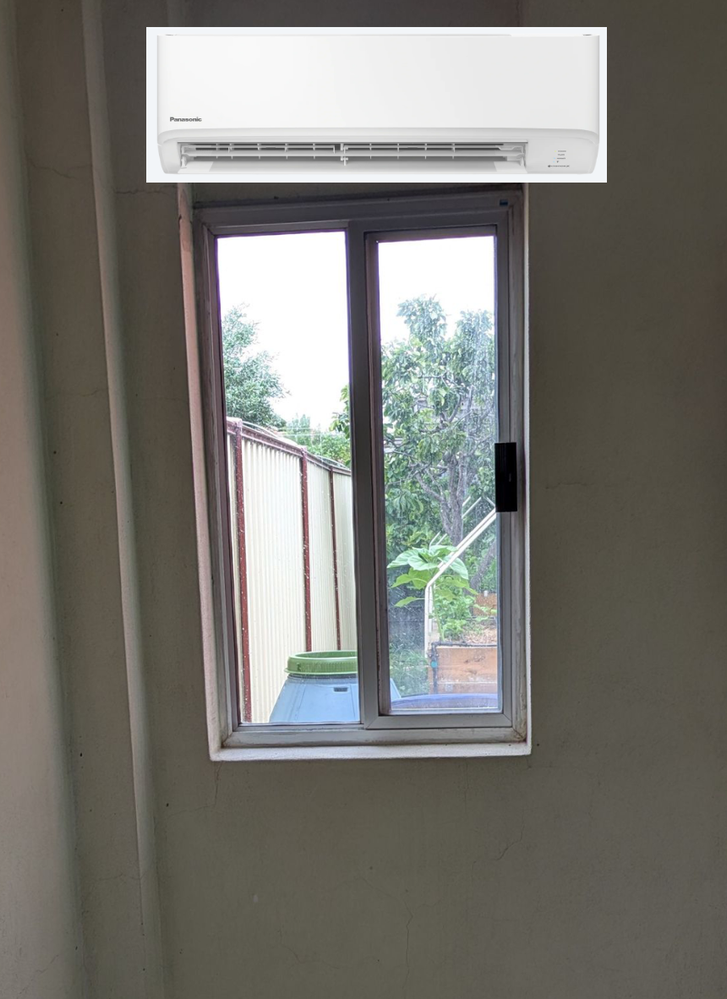 How the head unit will sit