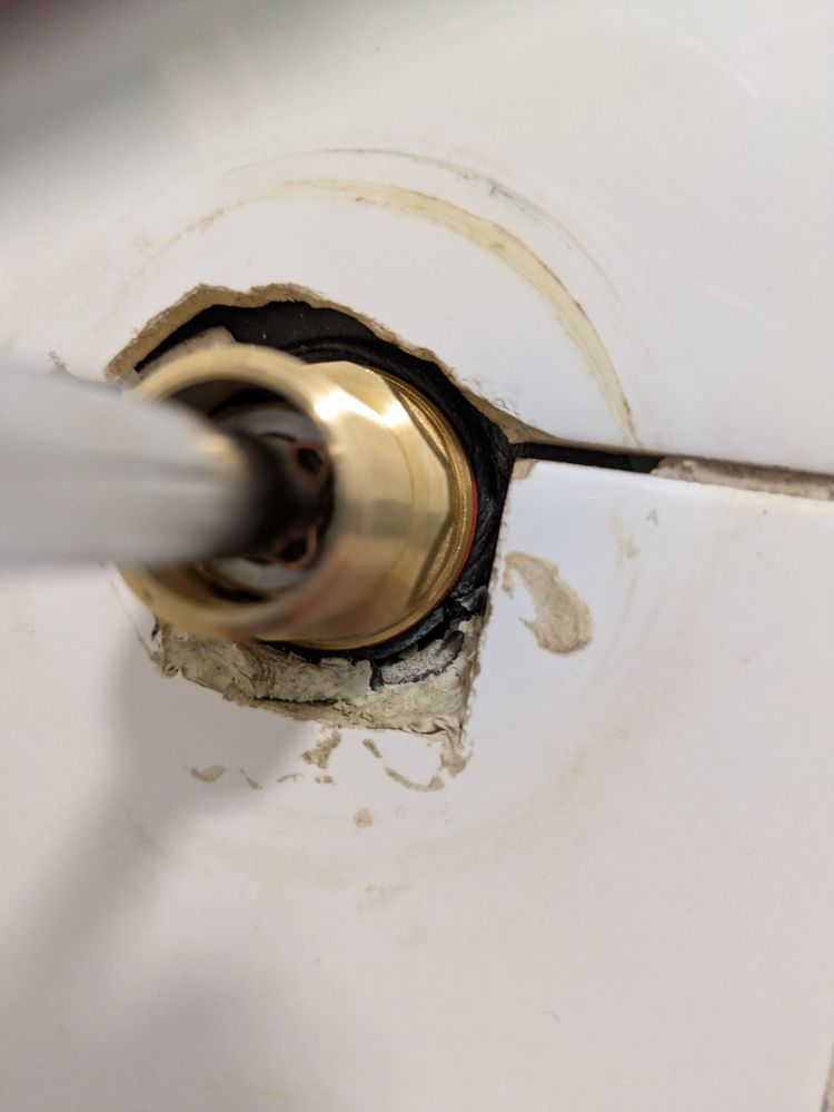 See black stuff on outer edge