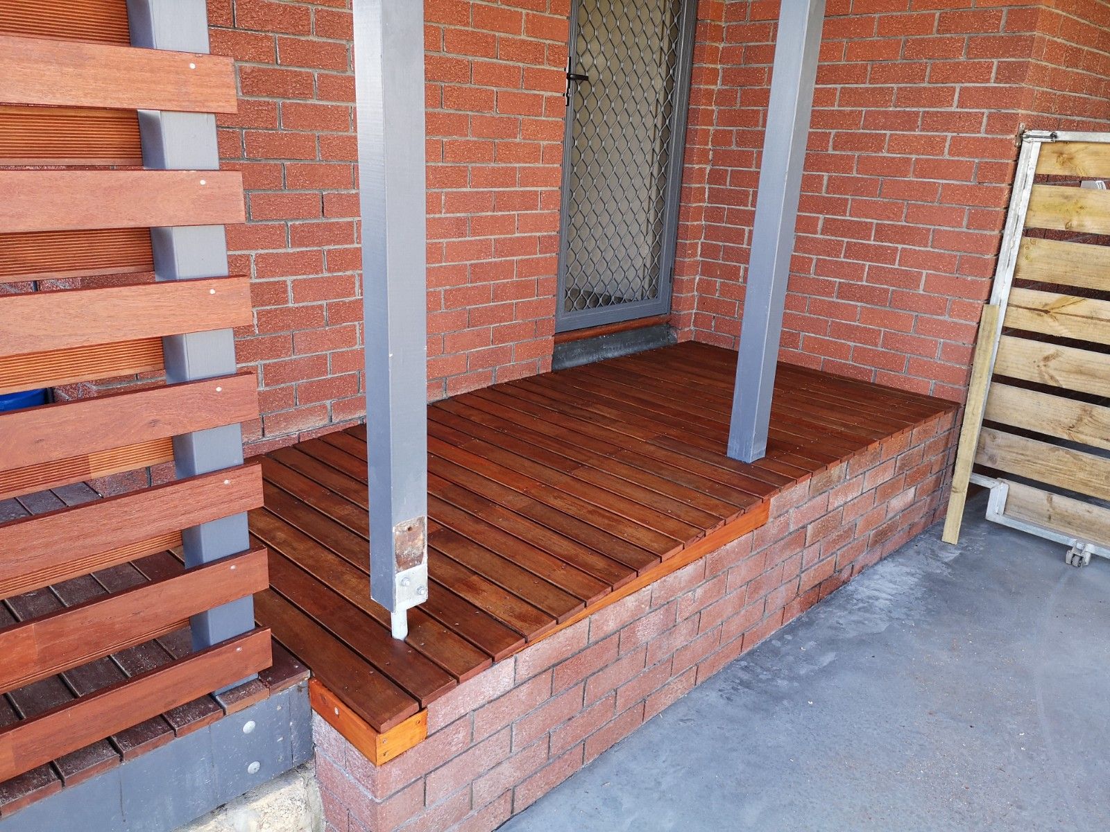 Sliding timber screen Bunnings community