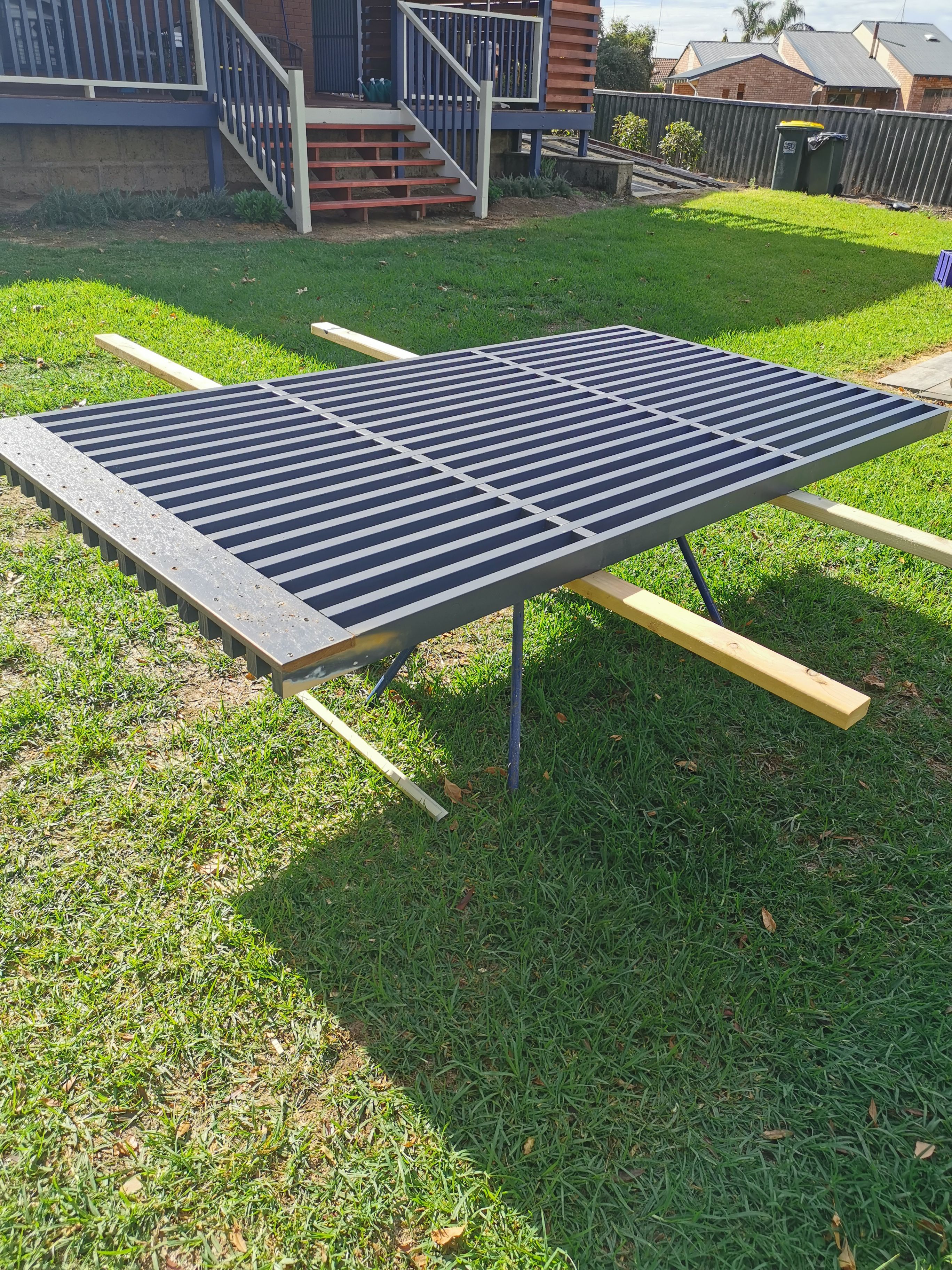 Sliding timber screen Bunnings community