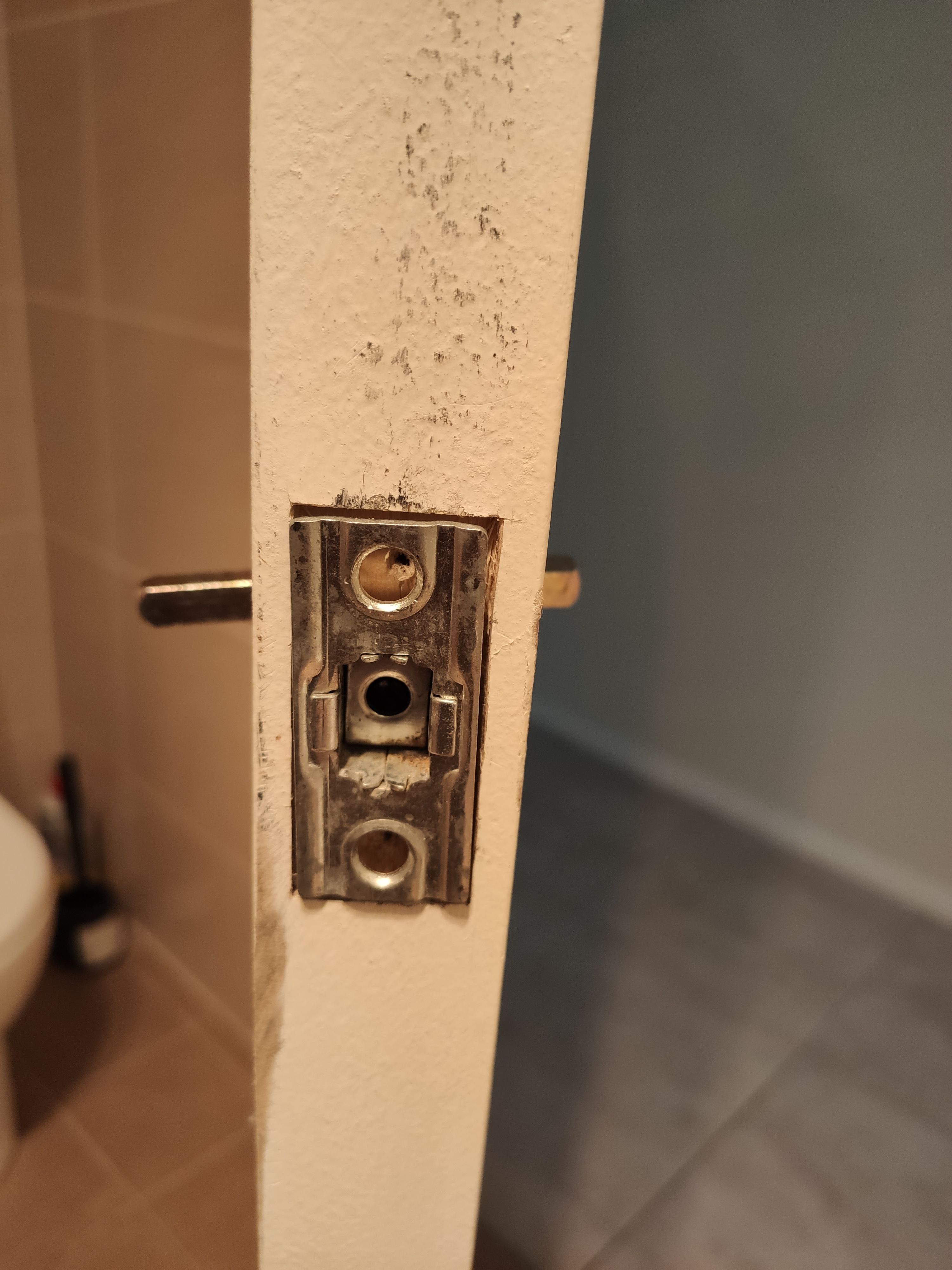 Solved Replacing bathroom door handle Bunnings community