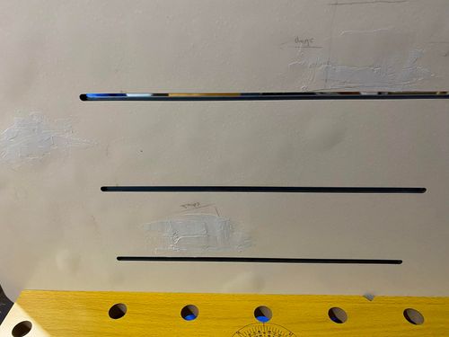 top of bench with epoxy