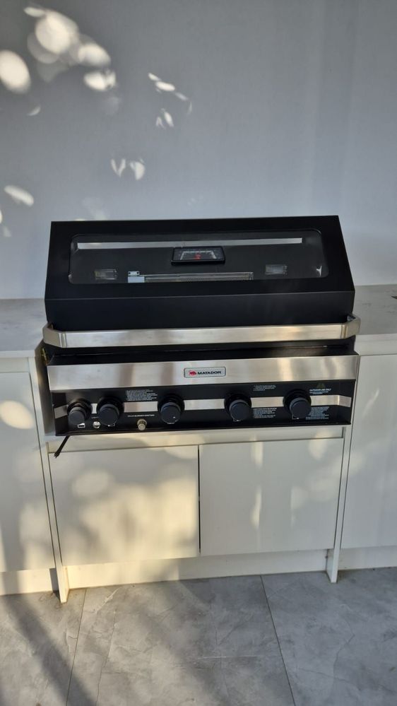 Image B - Where the BBQ sits