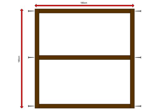 Top Colourbond/Panel Frame