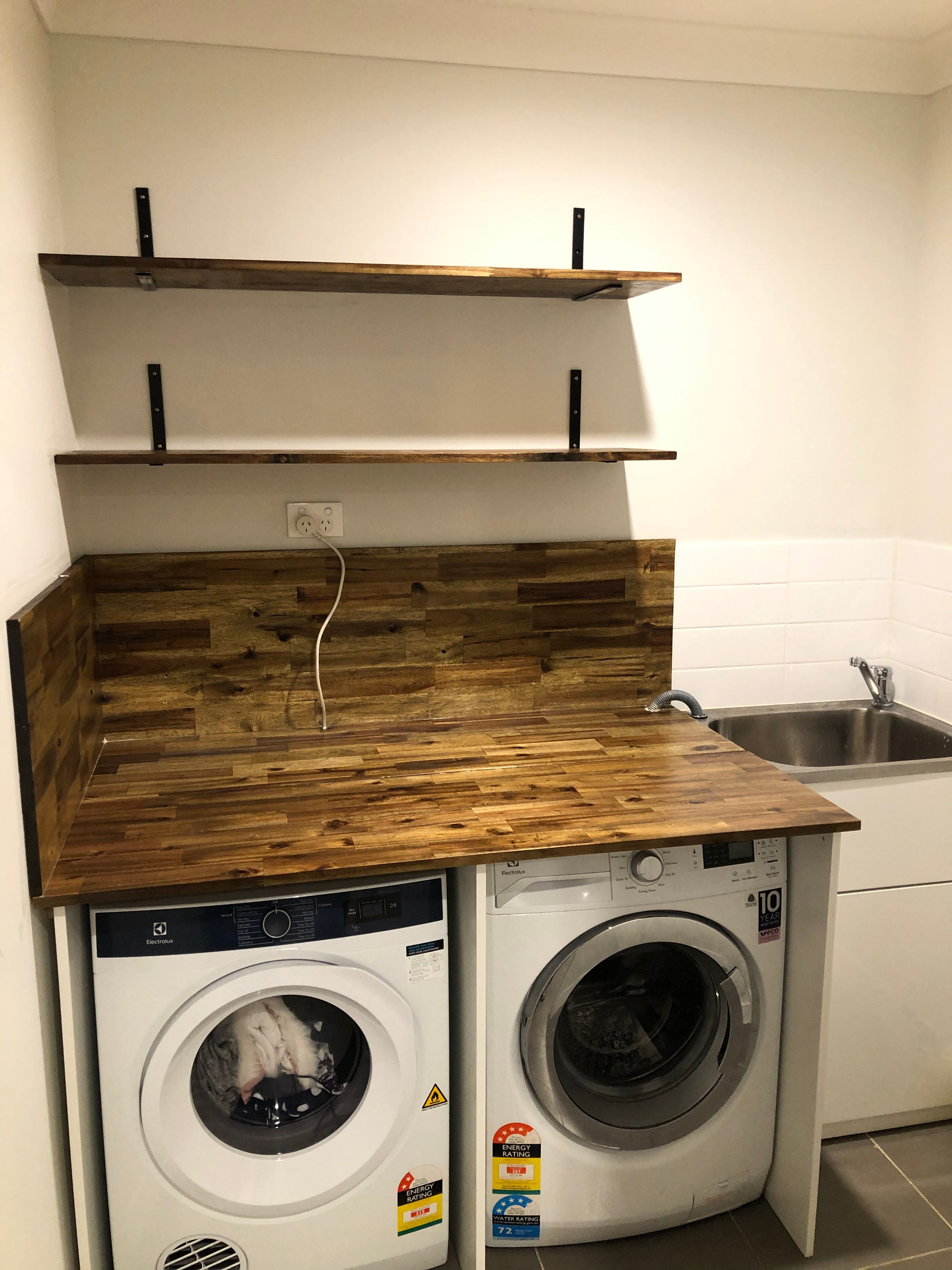 Renovated laundry to use as pantry Bunnings community