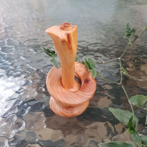 Wabi-Sabi Twig/Feather Vase