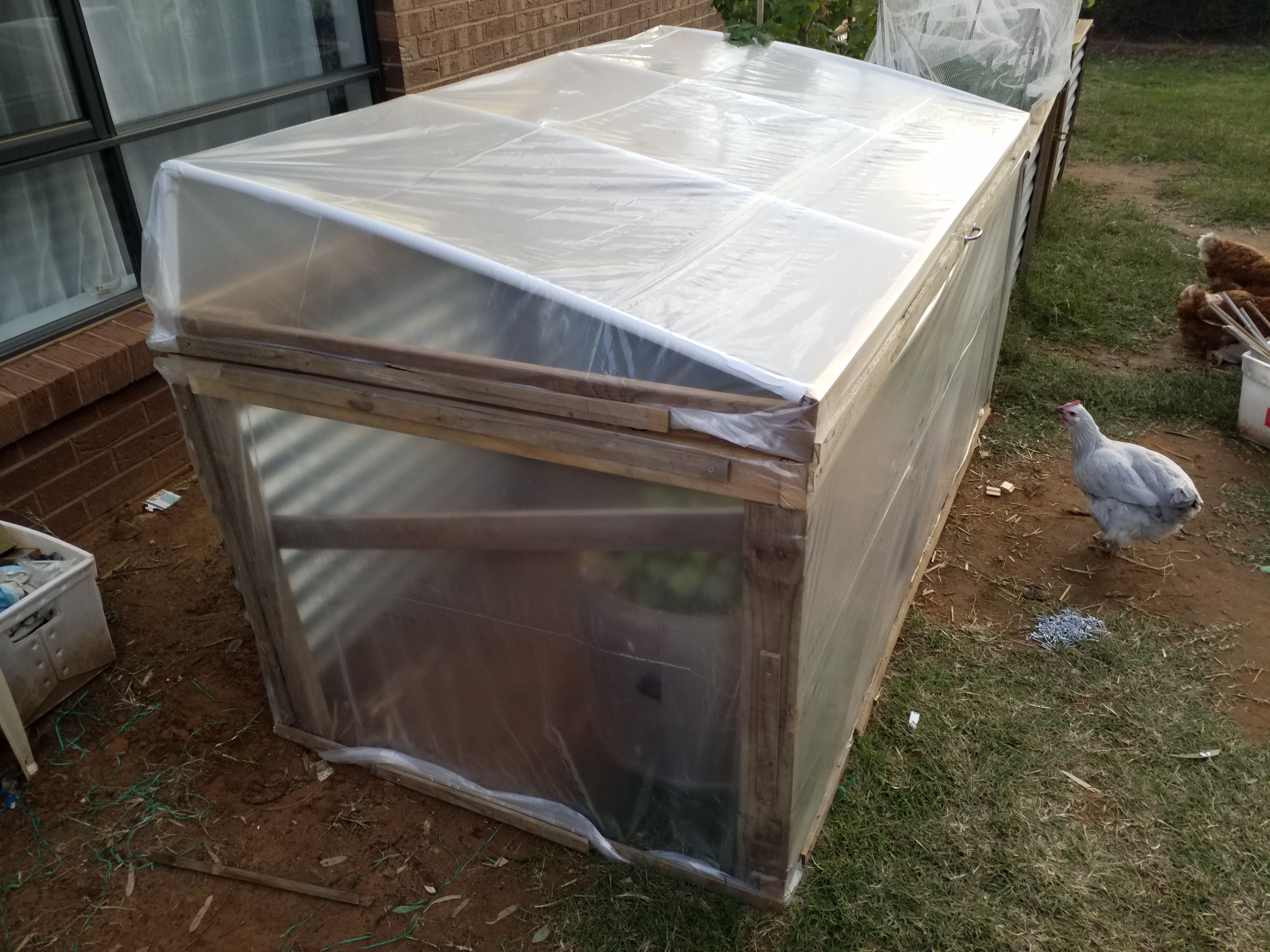 My new hot box, hot house, greenhouse, c... Bunnings community