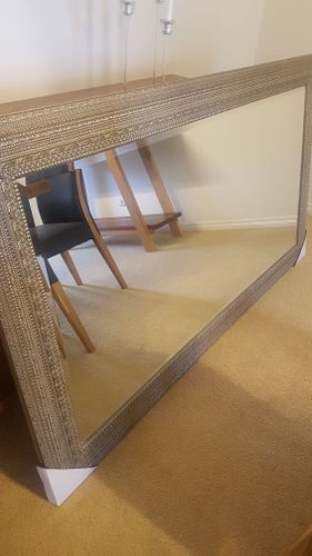 How To Hang A 31kg Mirror On Wall, How To Hang A Heavy Mirror On Drywall With Studs