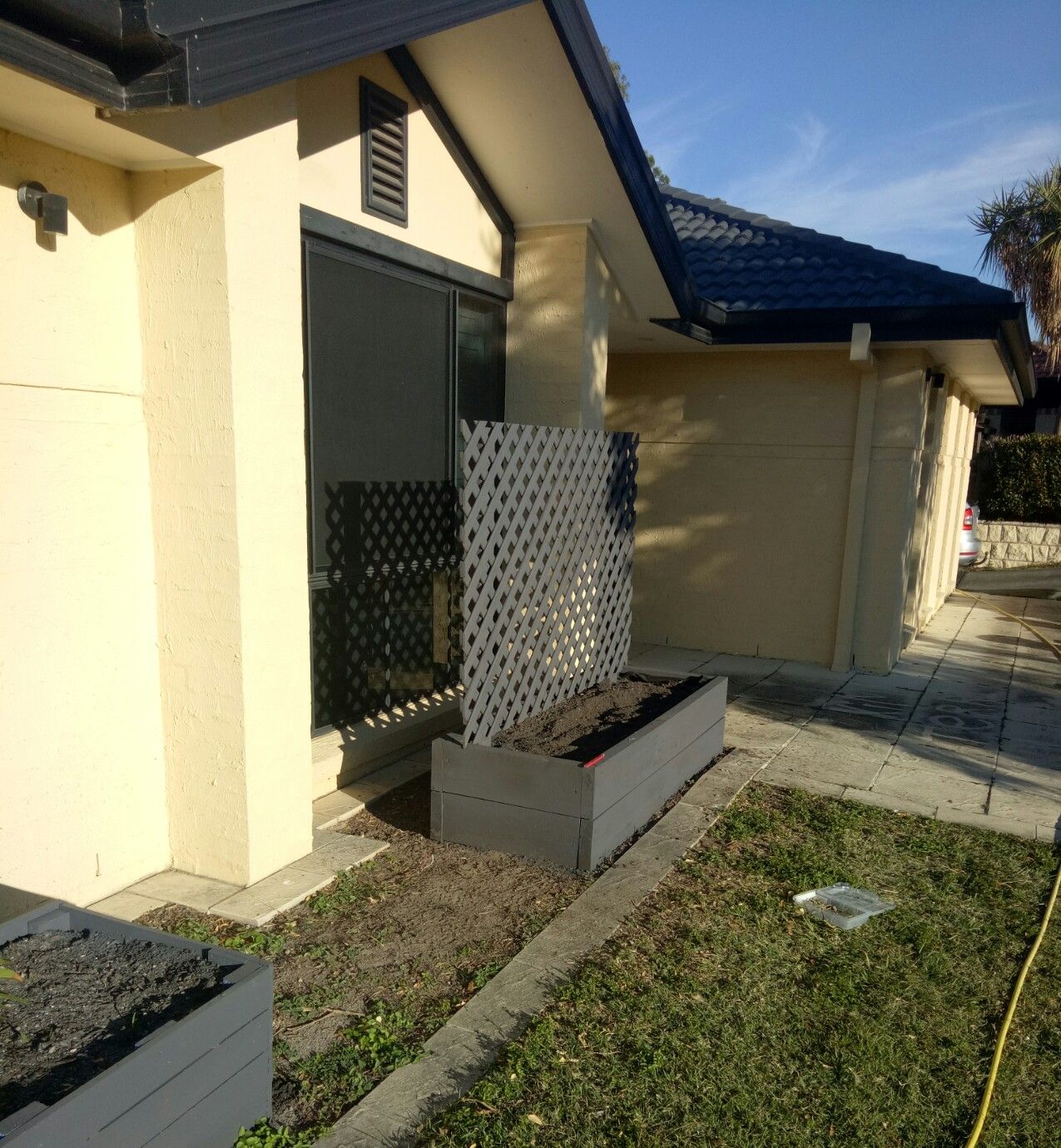 Raised treated timber planter box Bunnings community
