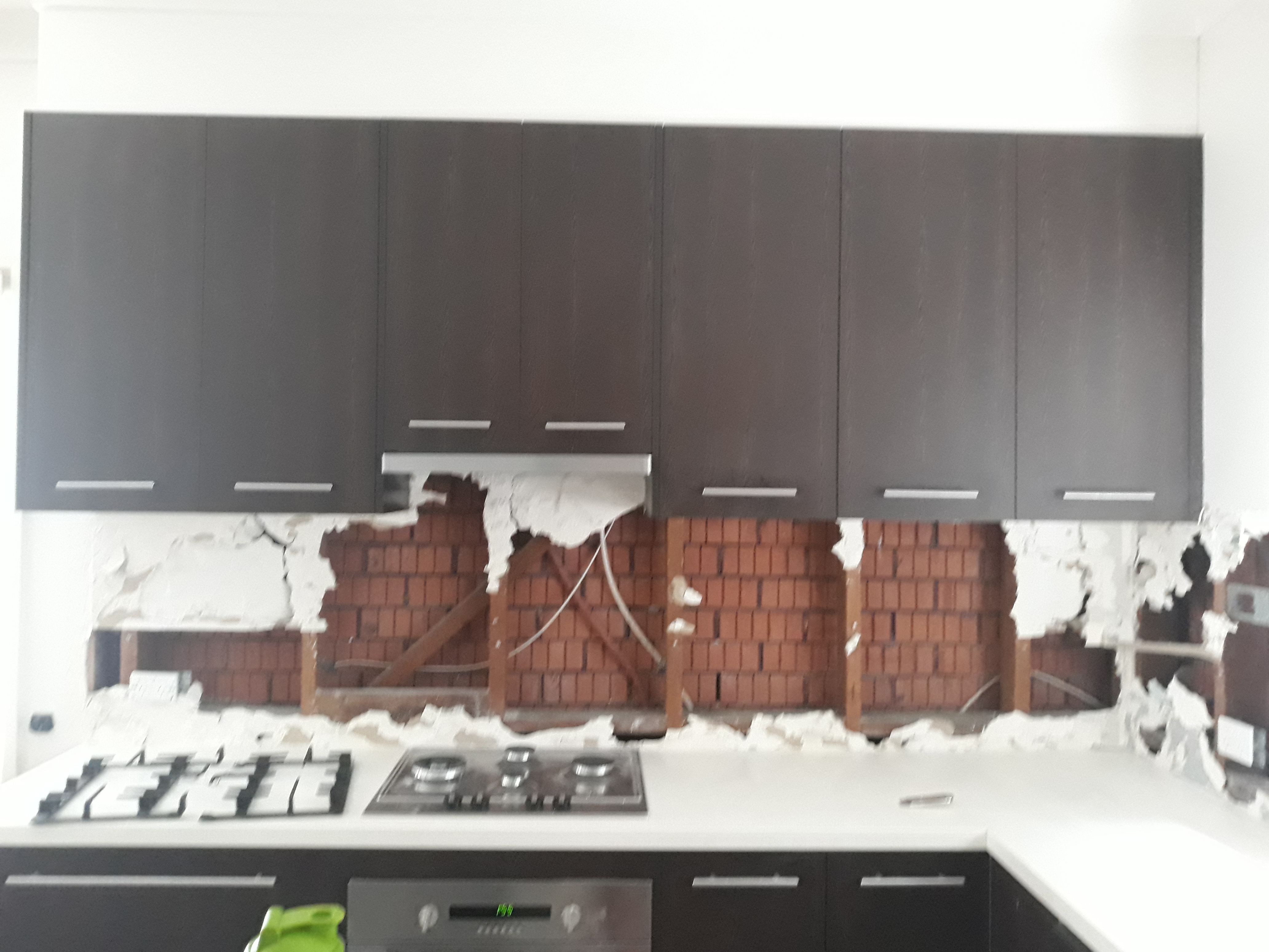 Solved Removing kitchen splashback Bunnings community
