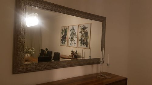 How To Hang A 31kg Mirror On Wall, How To Hang A Mirror If There Is No Stud