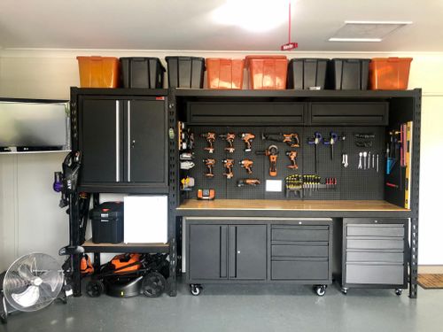 Garage Storage Makeover Bunnings, Outdoor Shed Ideas Bunnings
