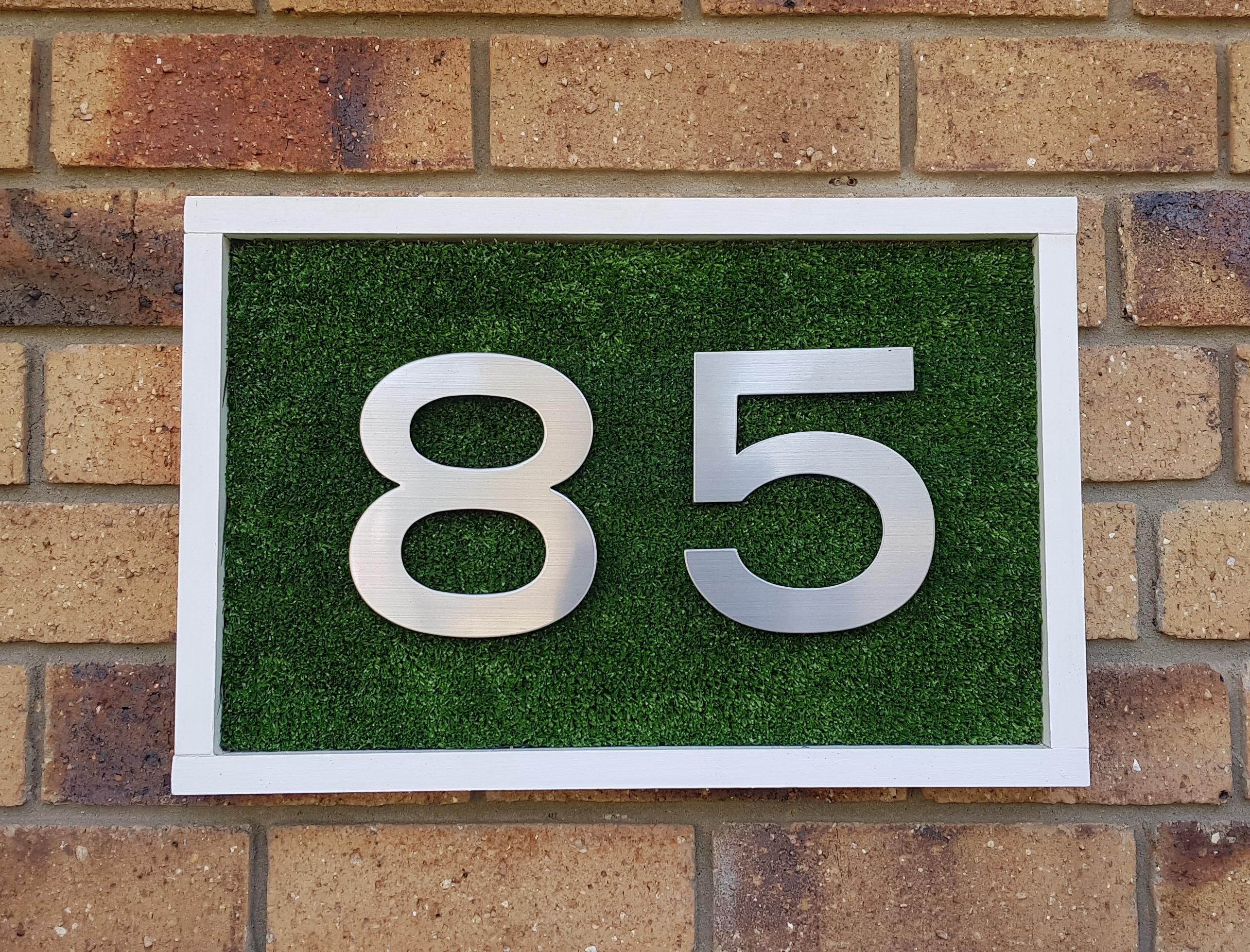 DIY House numbers Bunnings community