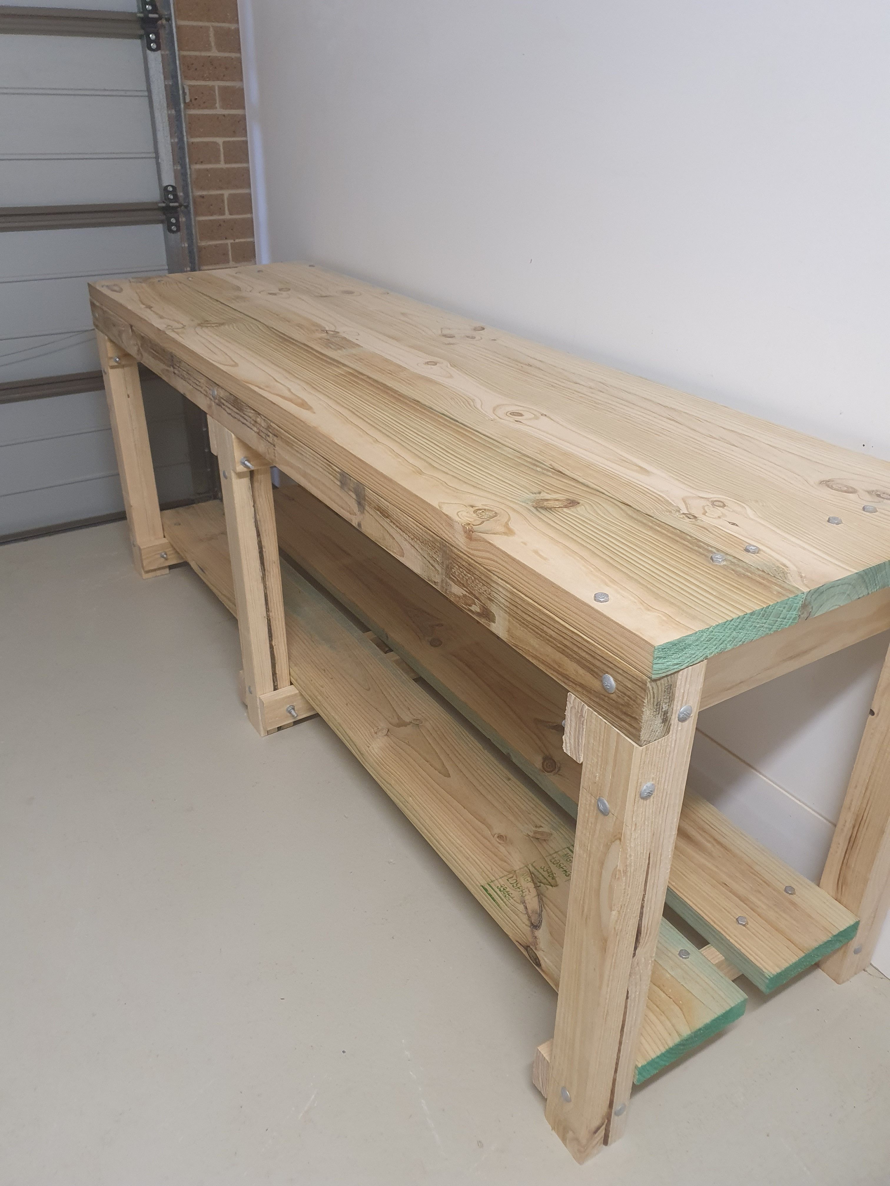 finish for a workbench bunnings workshop community