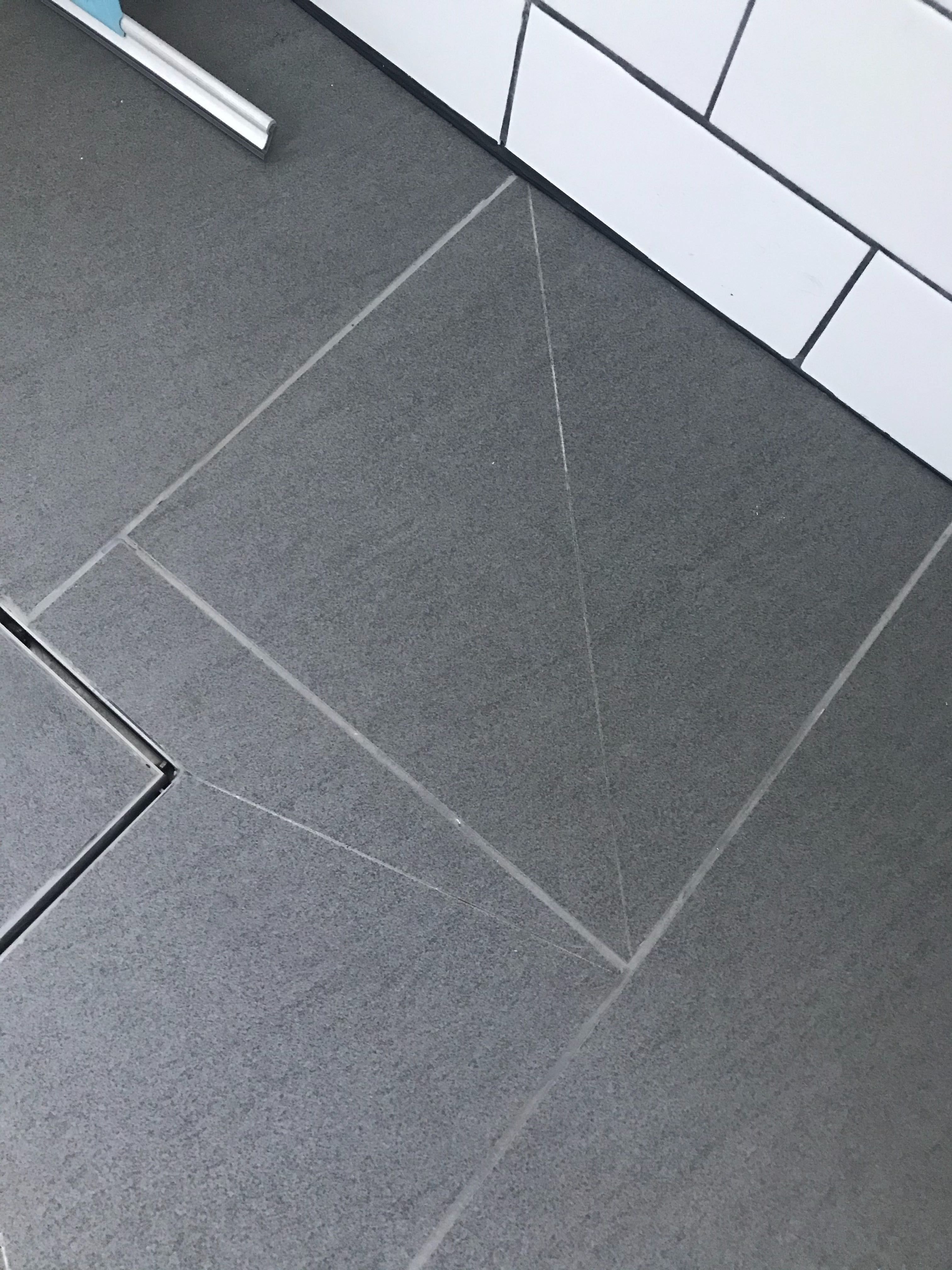 Dark grout turning white. Please help! Bunnings community