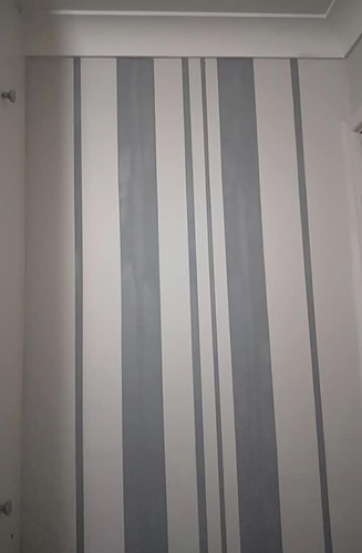 Perfect stripes - it was so satisfying to take off the tape