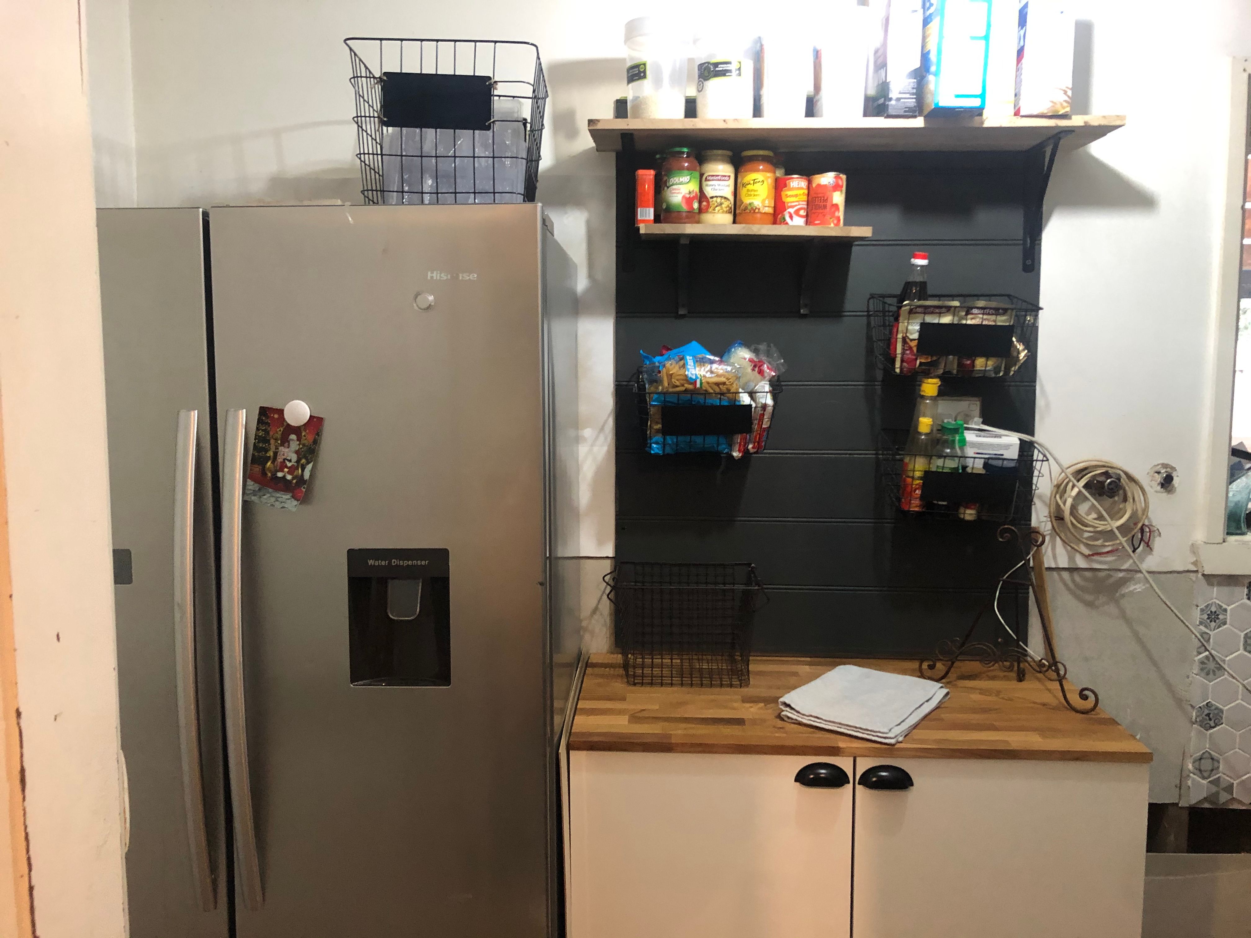 WIP Laundry/Pantry reno Bunnings community