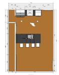 kitchen/dining floorplan