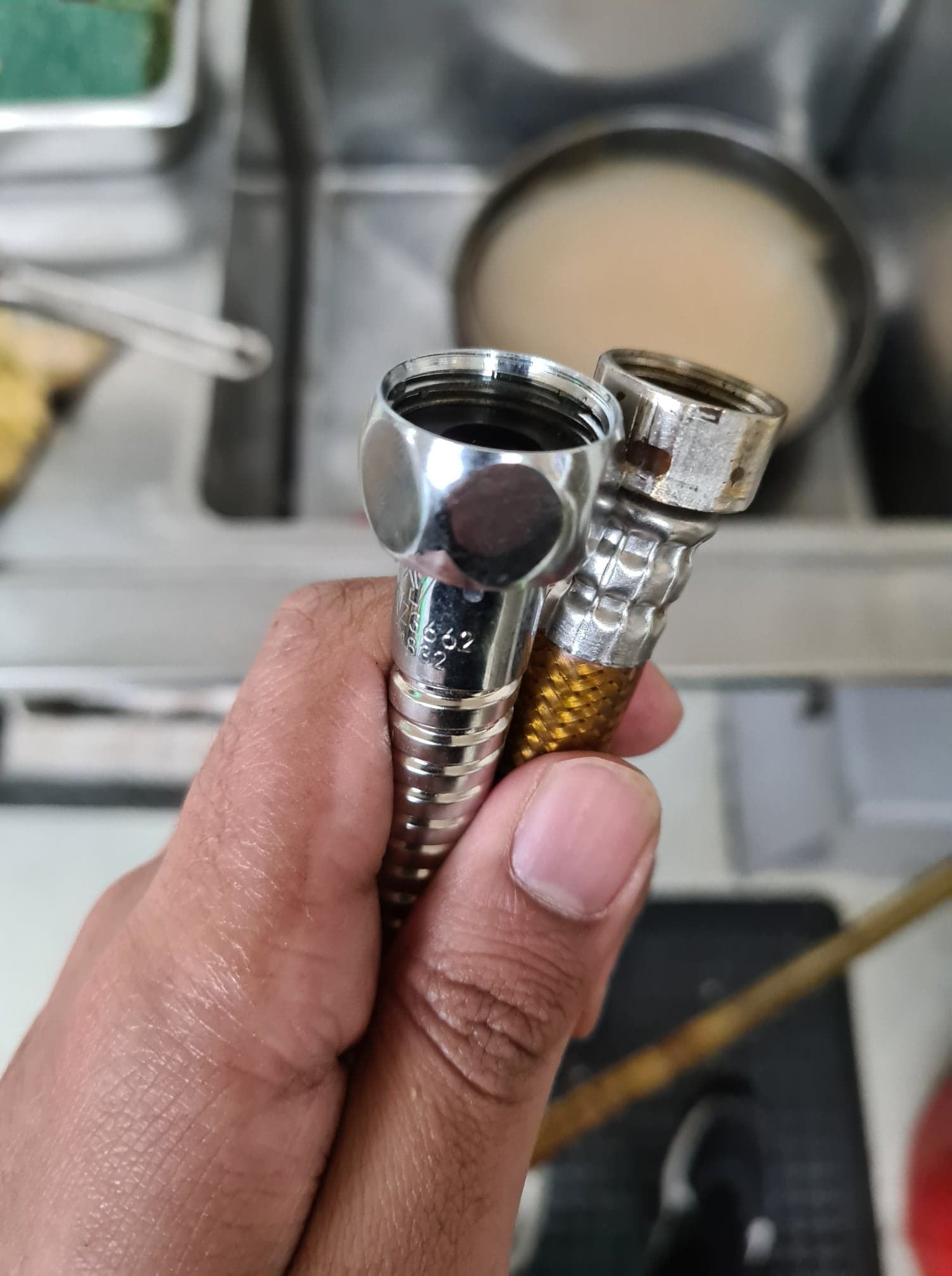 Connecting a Portable Dishwasher to a Pull-Down Faucet Hose