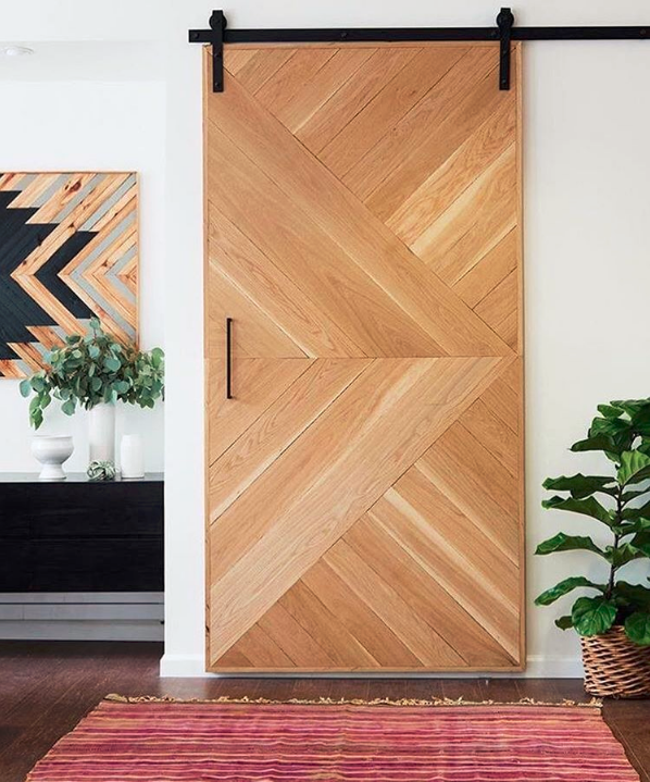 timber sliding door Bunnings community