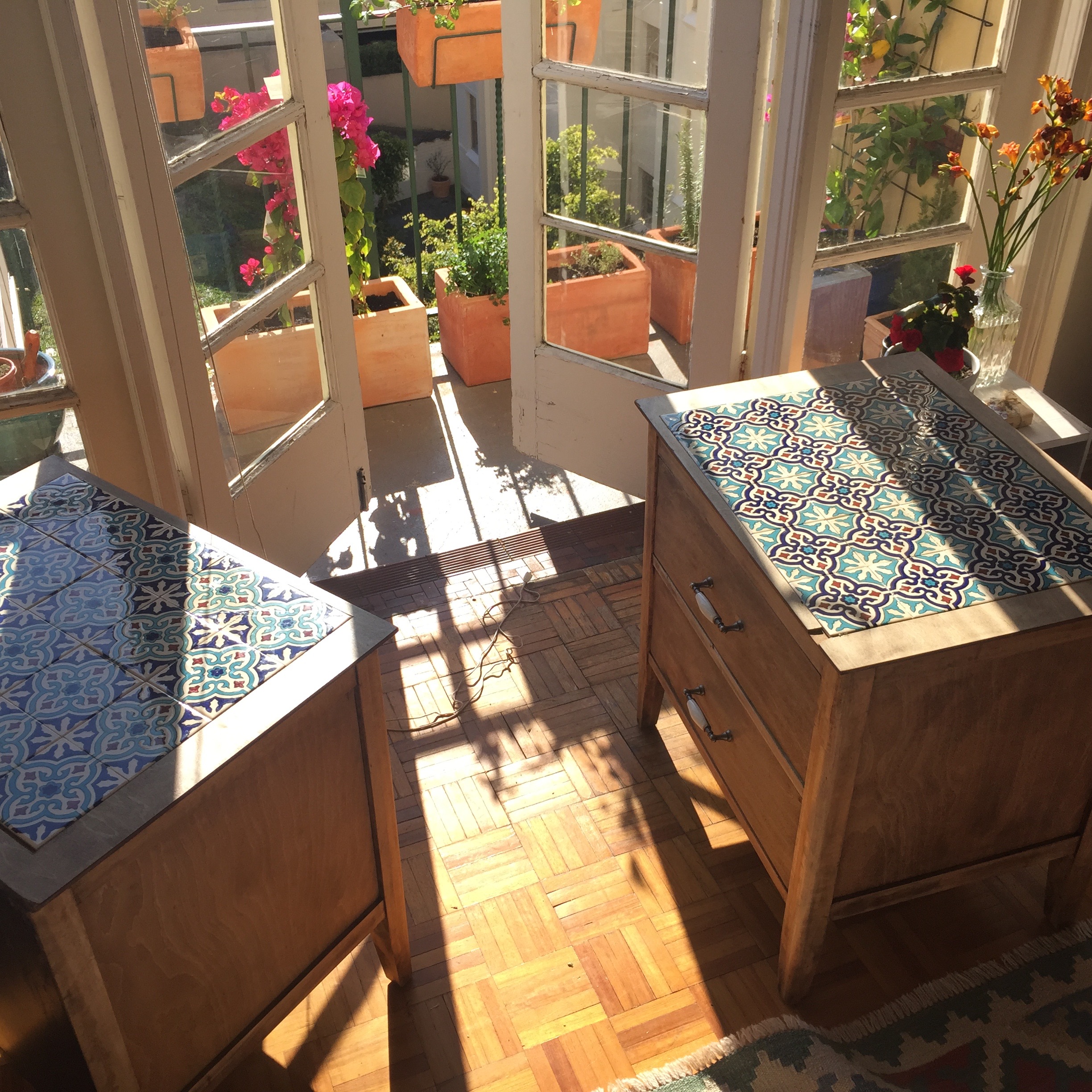 DIY Bedside Tables Makeover Bunnings community