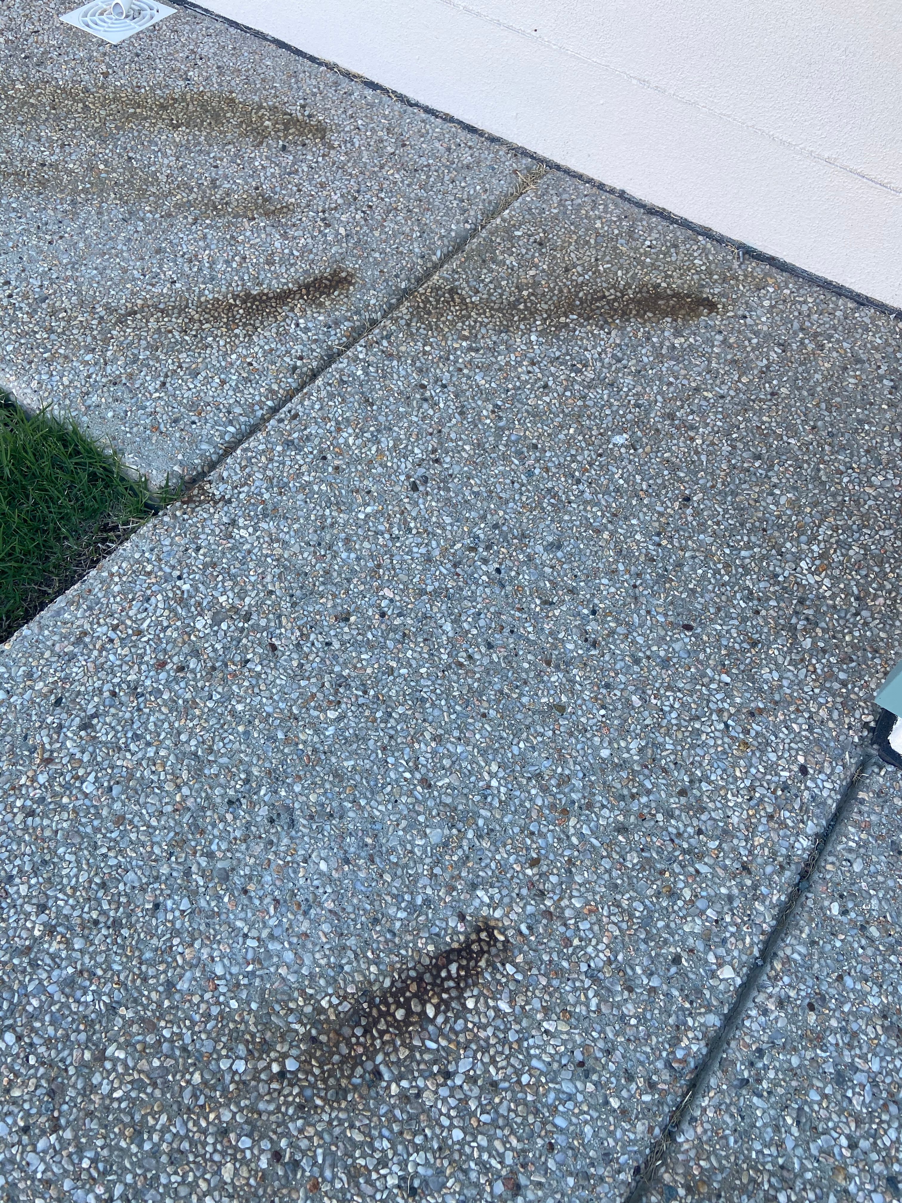 How to remove concrete stains? Bunnings community