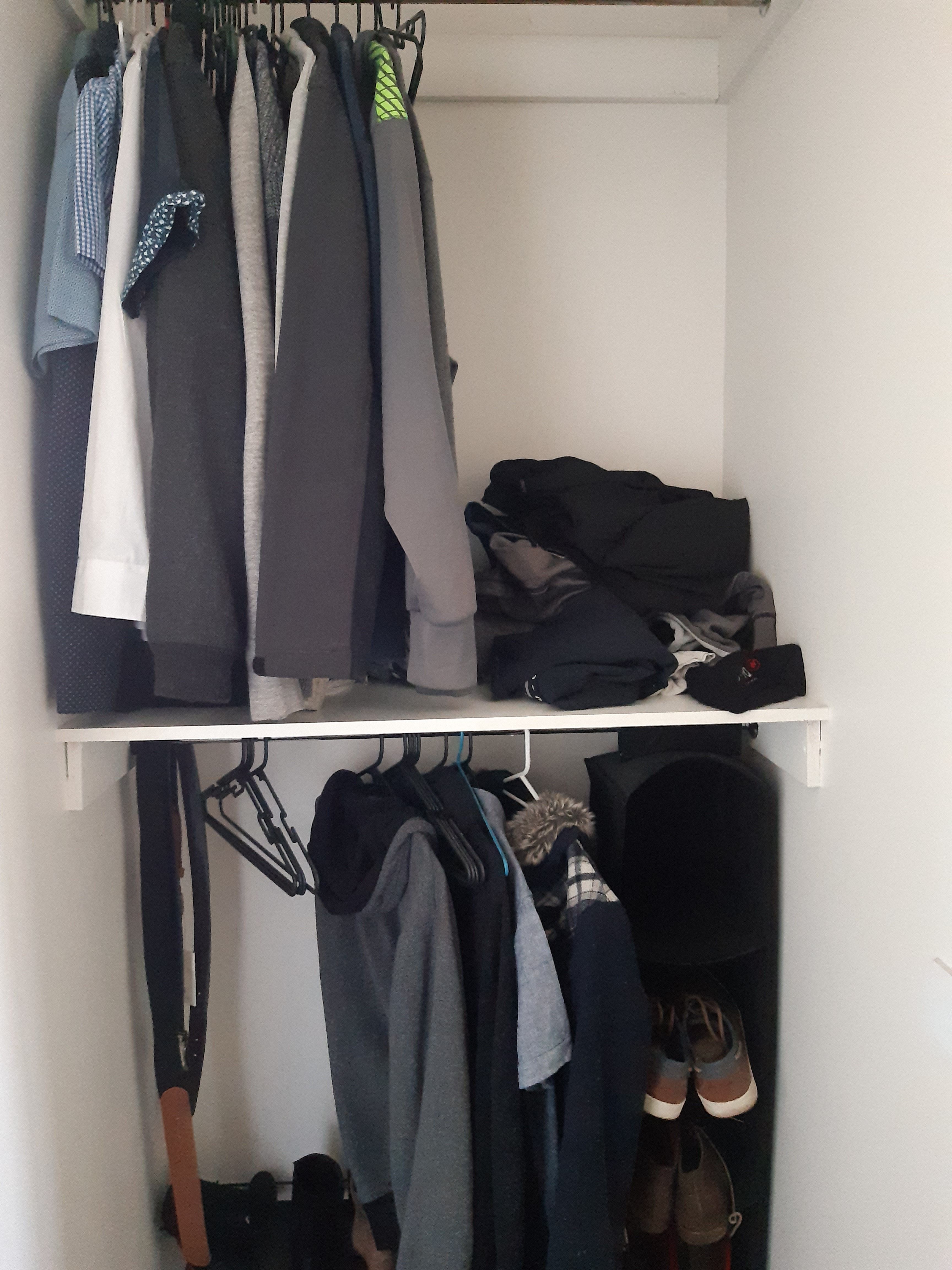 Ideas for a walk through wardrobe Bunnings community