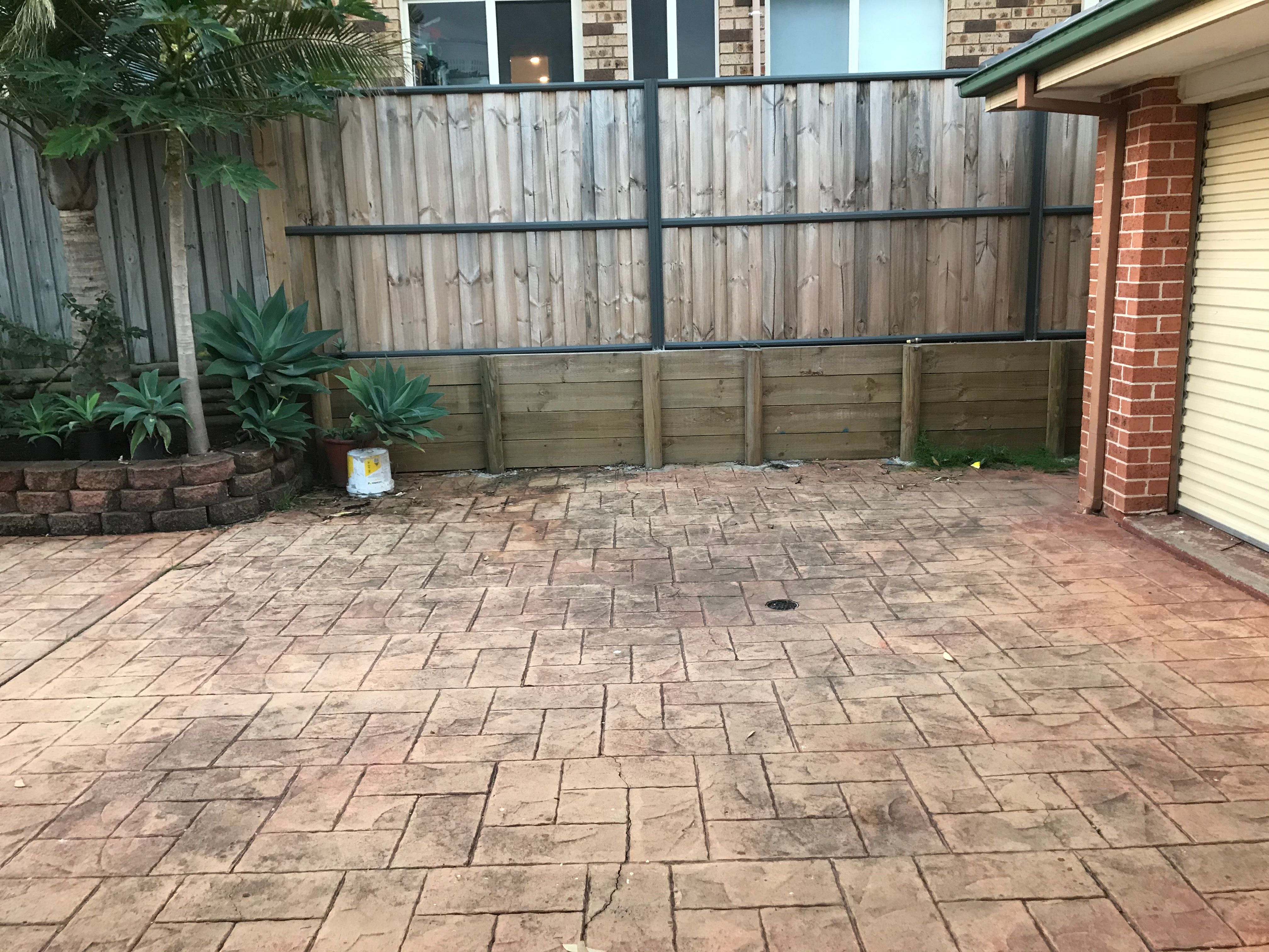 Backyard patio makeover Bunnings community