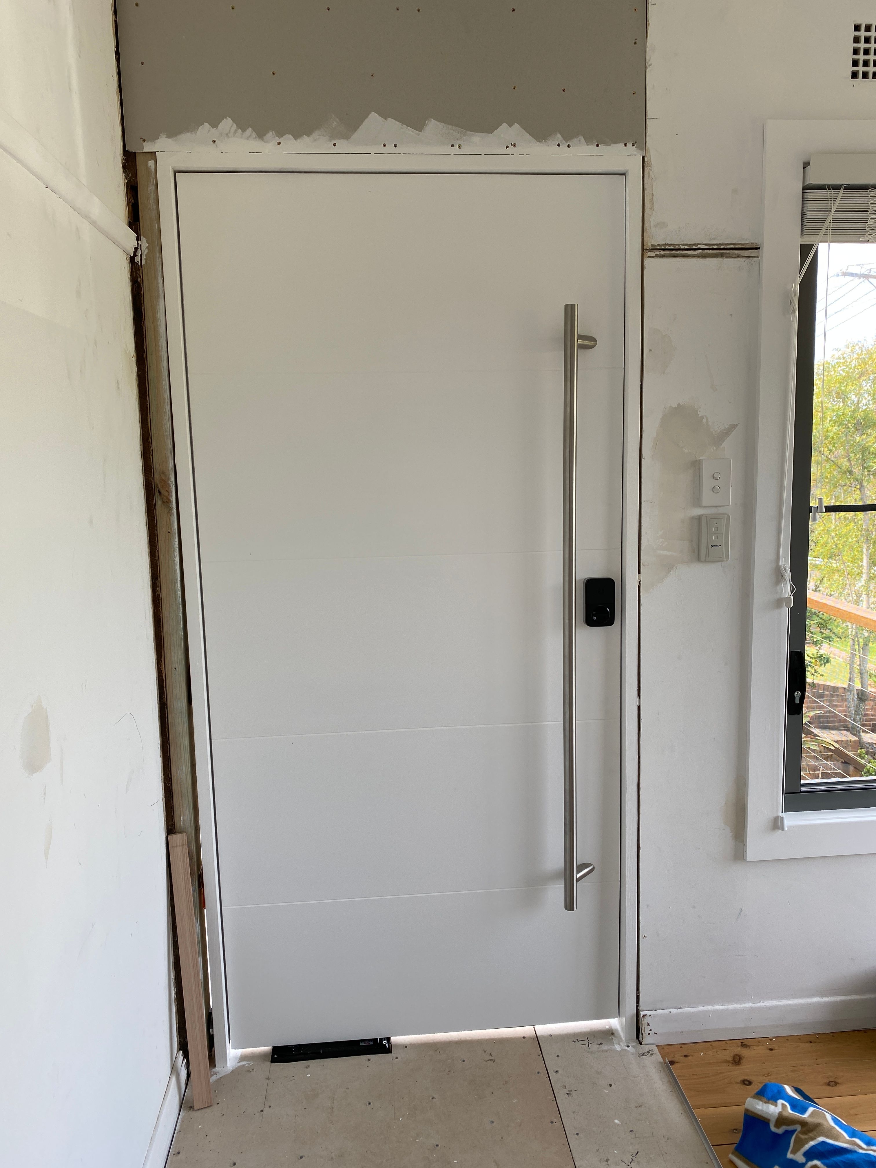 Pivot door Bunnings community