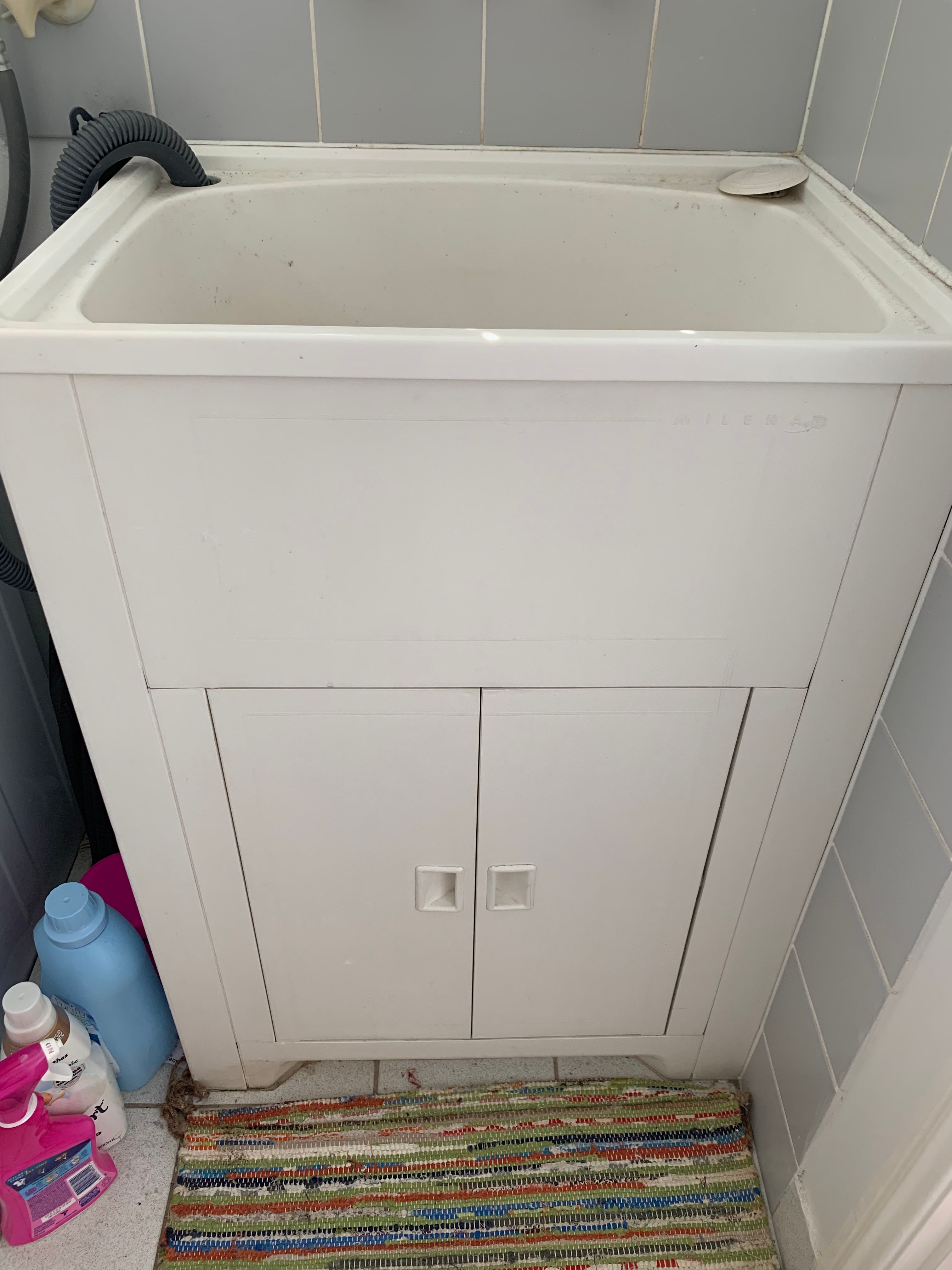 How to improve the look of laundry tub a... Bunnings community