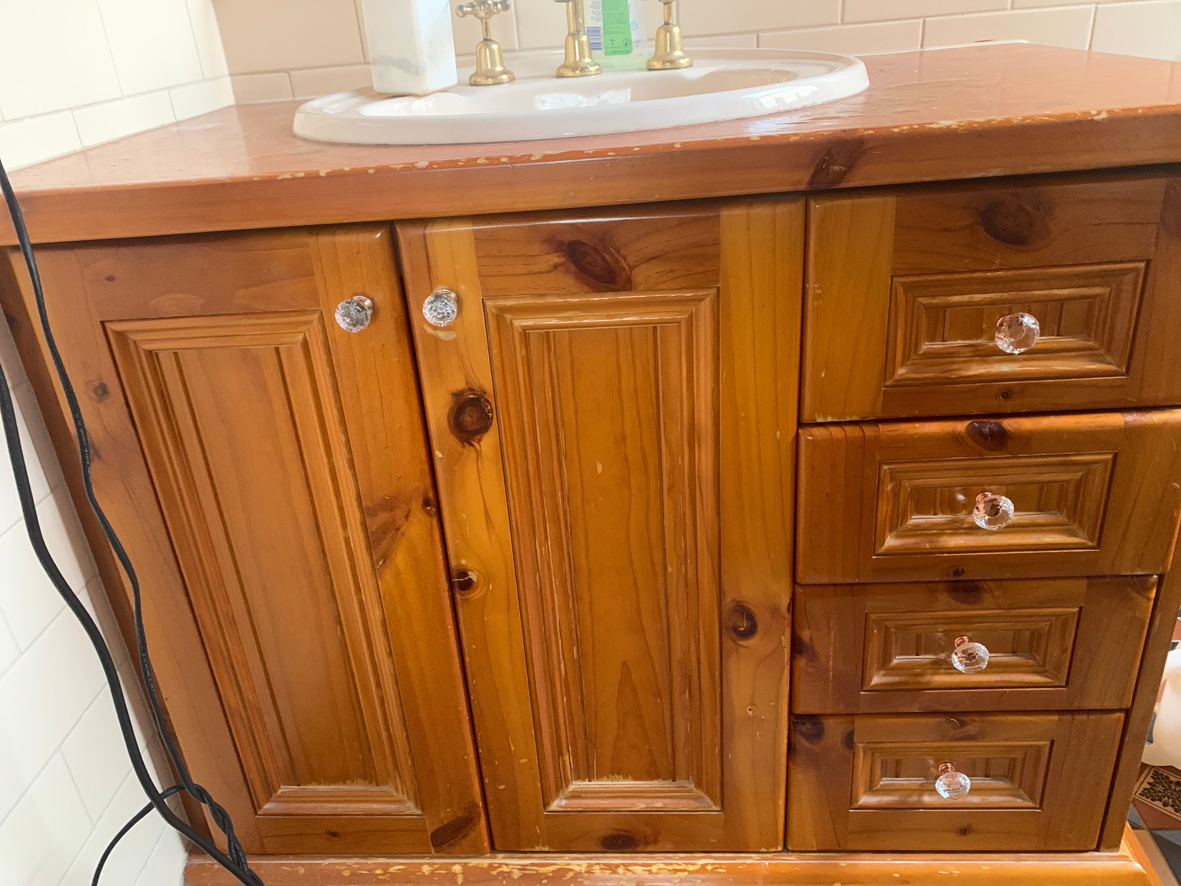 Painting vanity cabinet | Bunnings Workshop community