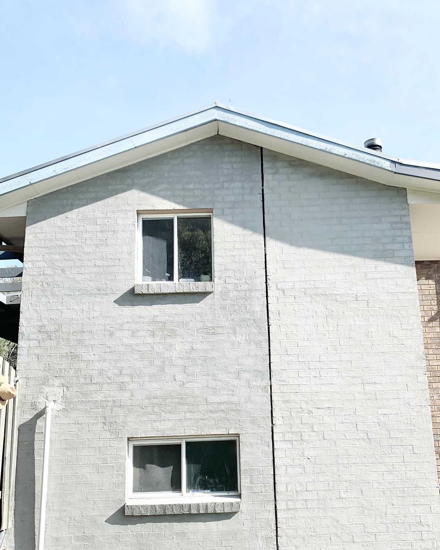 Exterior brick makeover on a budget Bunnings community