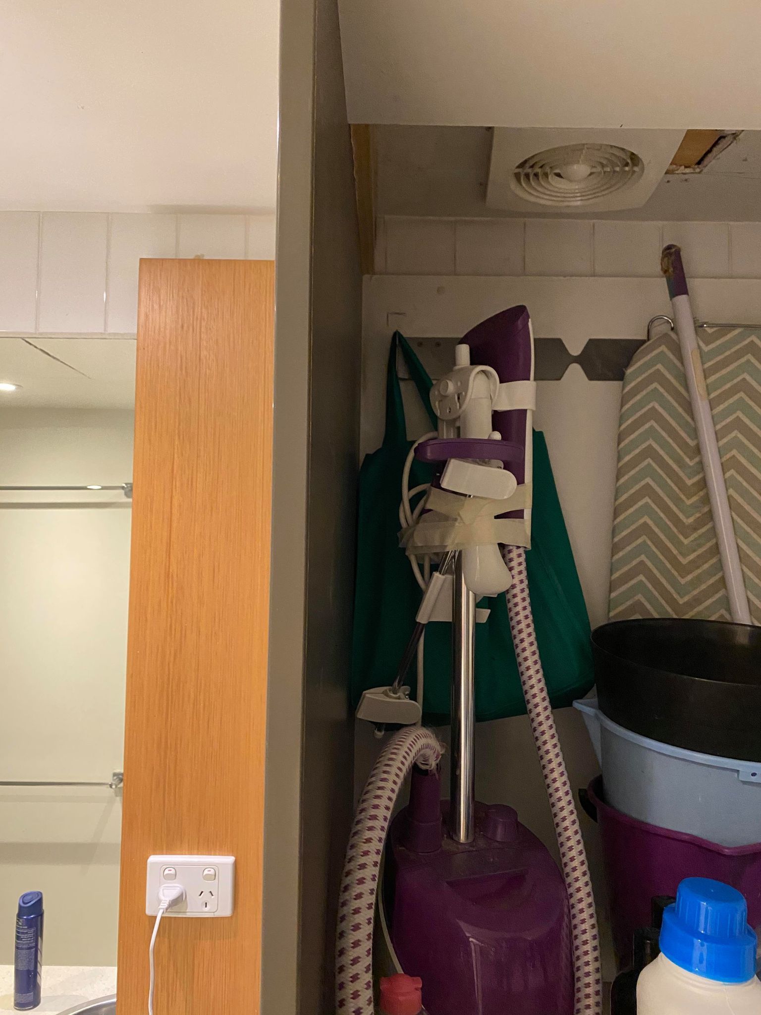 New bathroom/laundry shelving Bunnings community