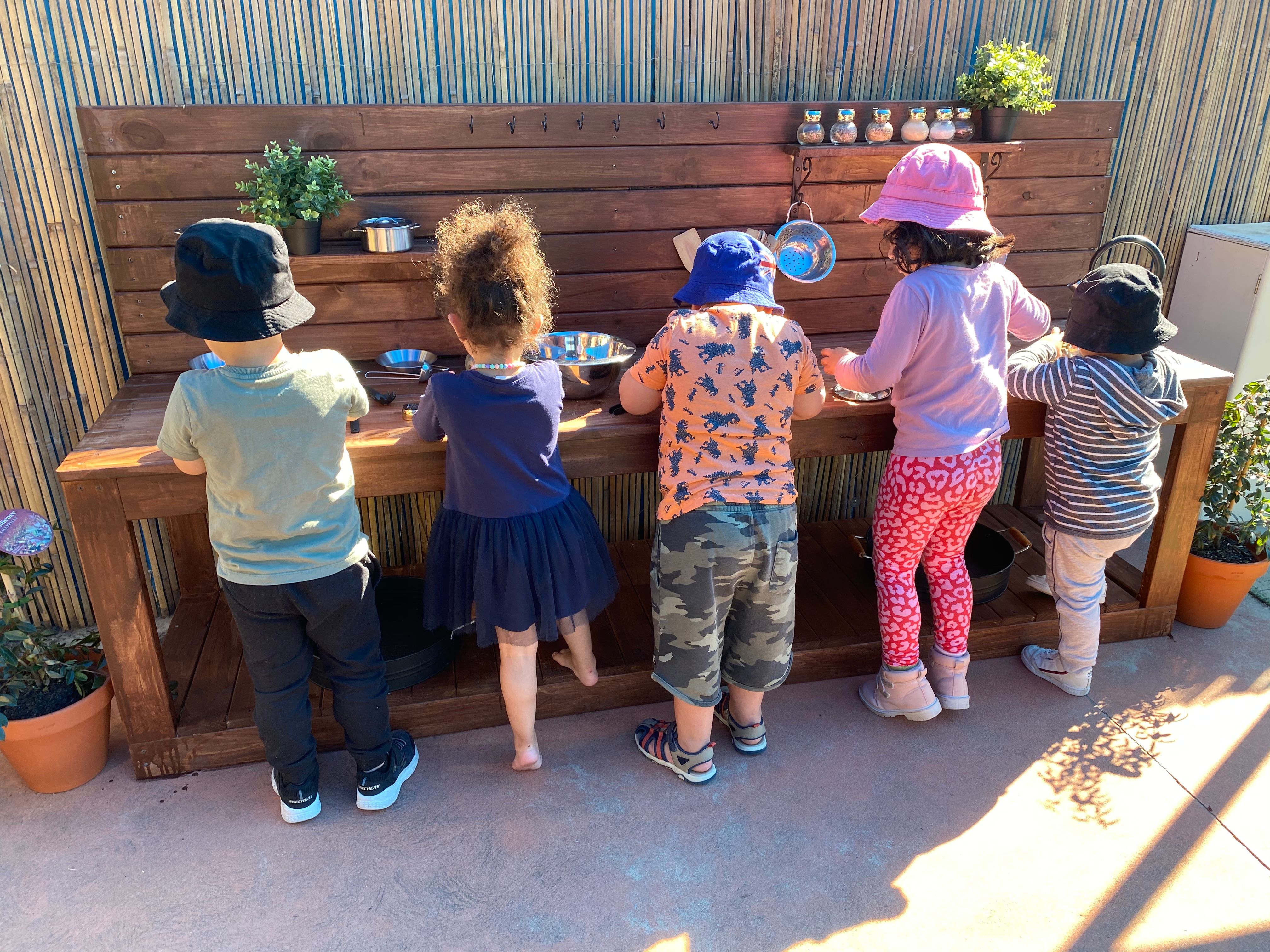 DIY Mud Kitchen Bunnings community