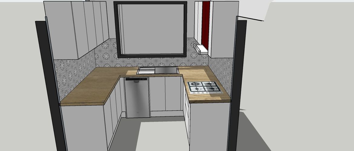 I even managed to get a dishwasher in!