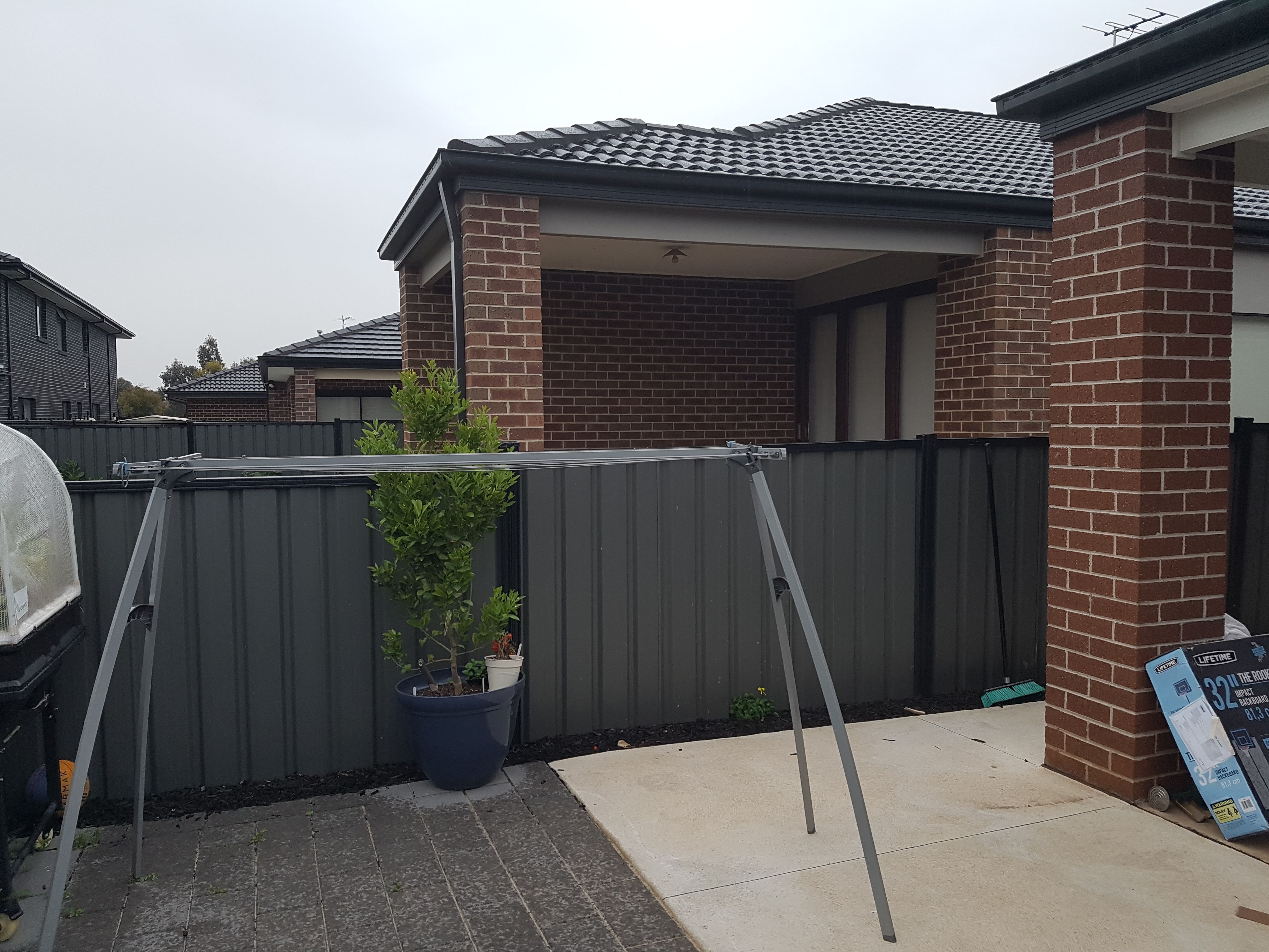 Attaching Colorbond fence extension Bunnings community
