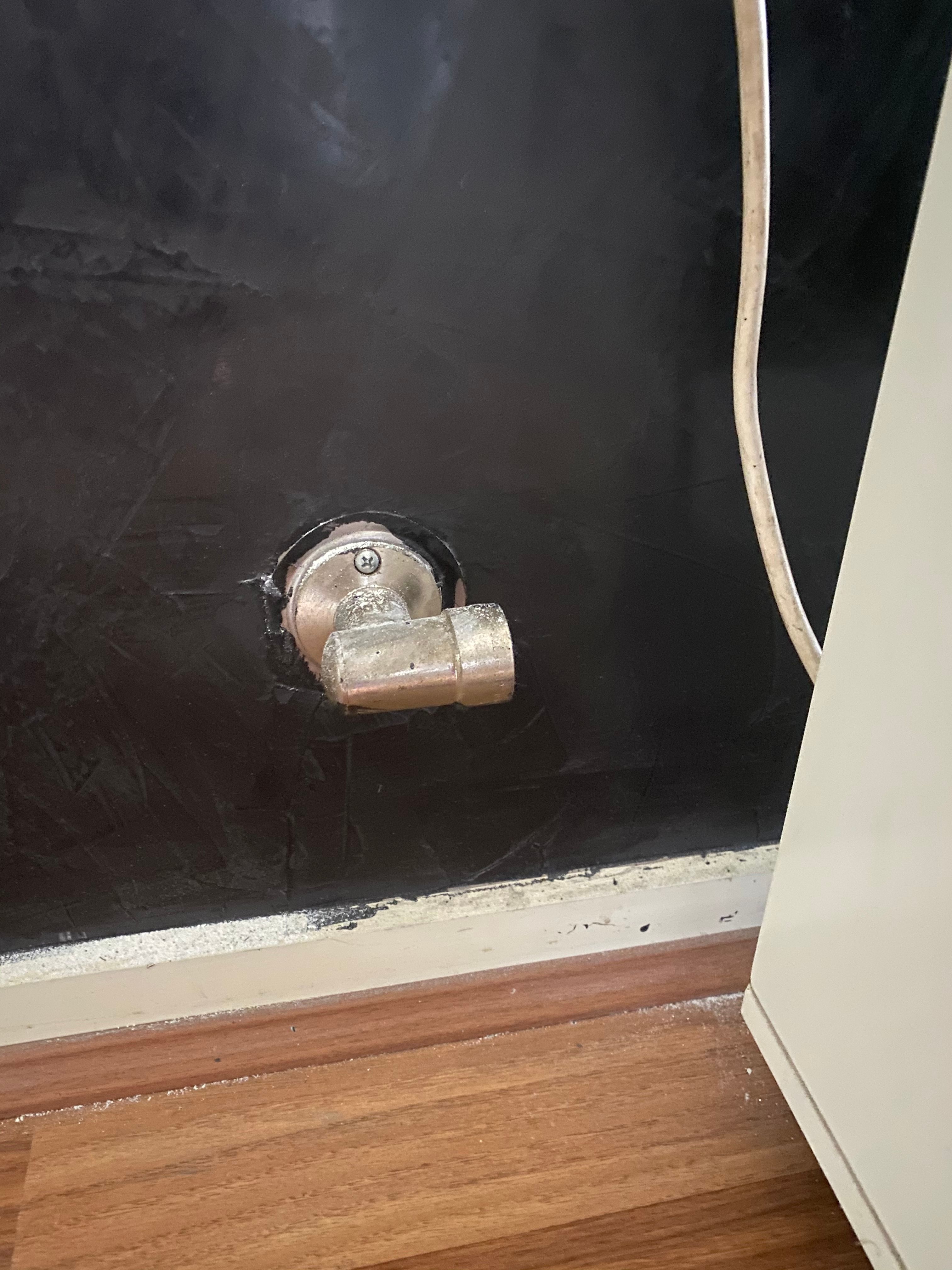 Disguise indoor gas heating connector Bunnings community