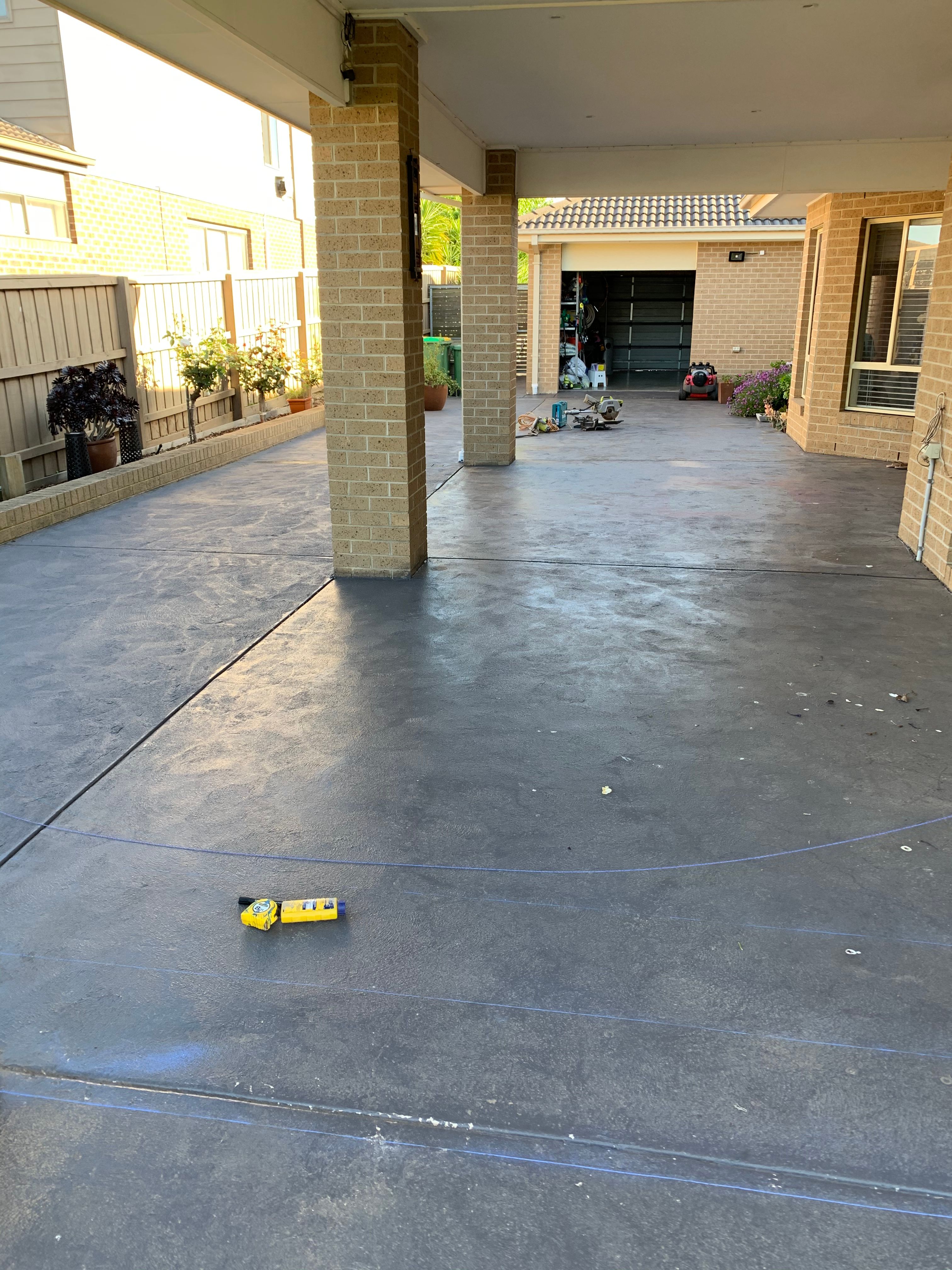 Merbau decking over concrete slab Bunnings community