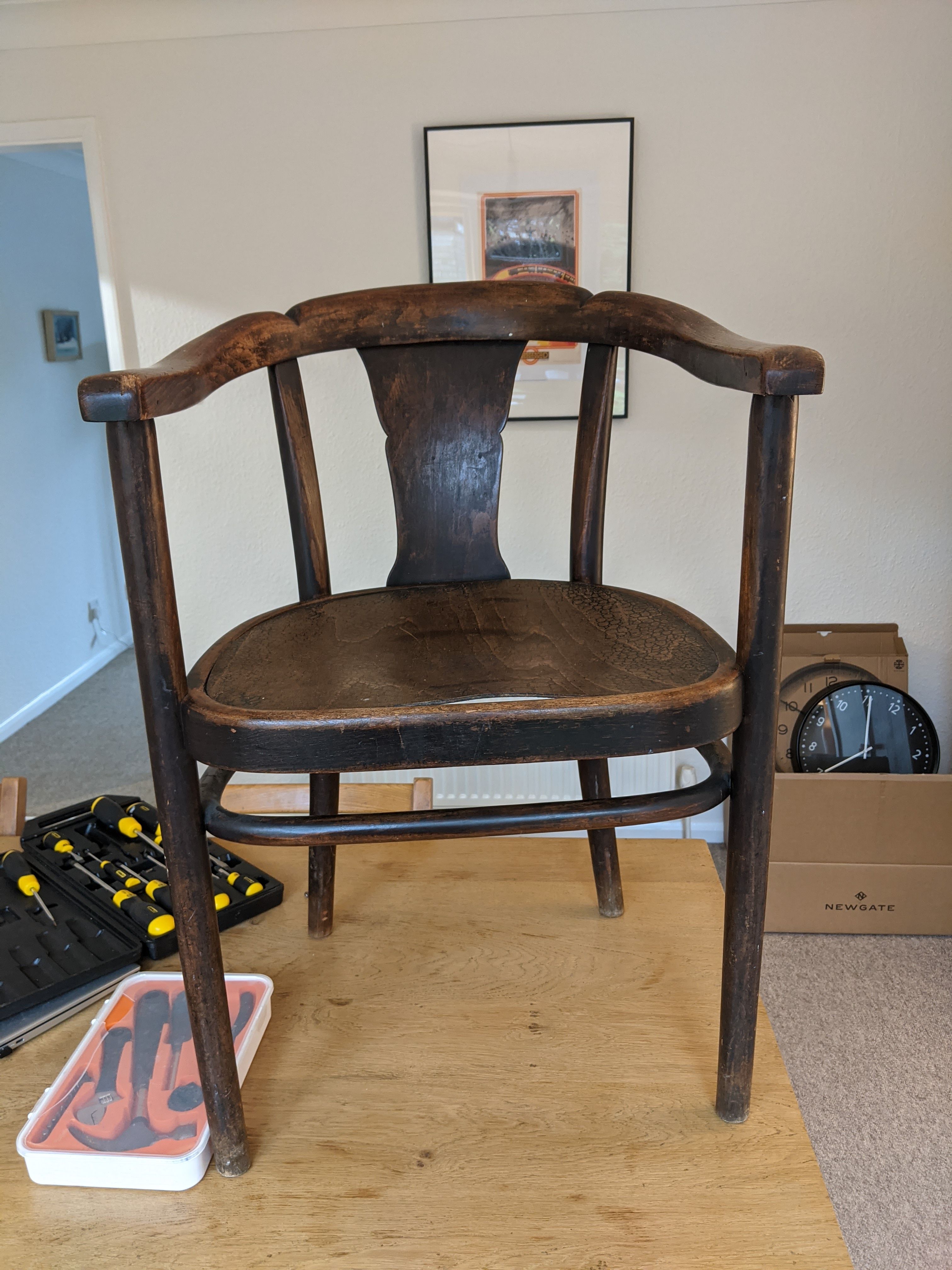 Restoring Antique Bentwood Chairs Bunnings community