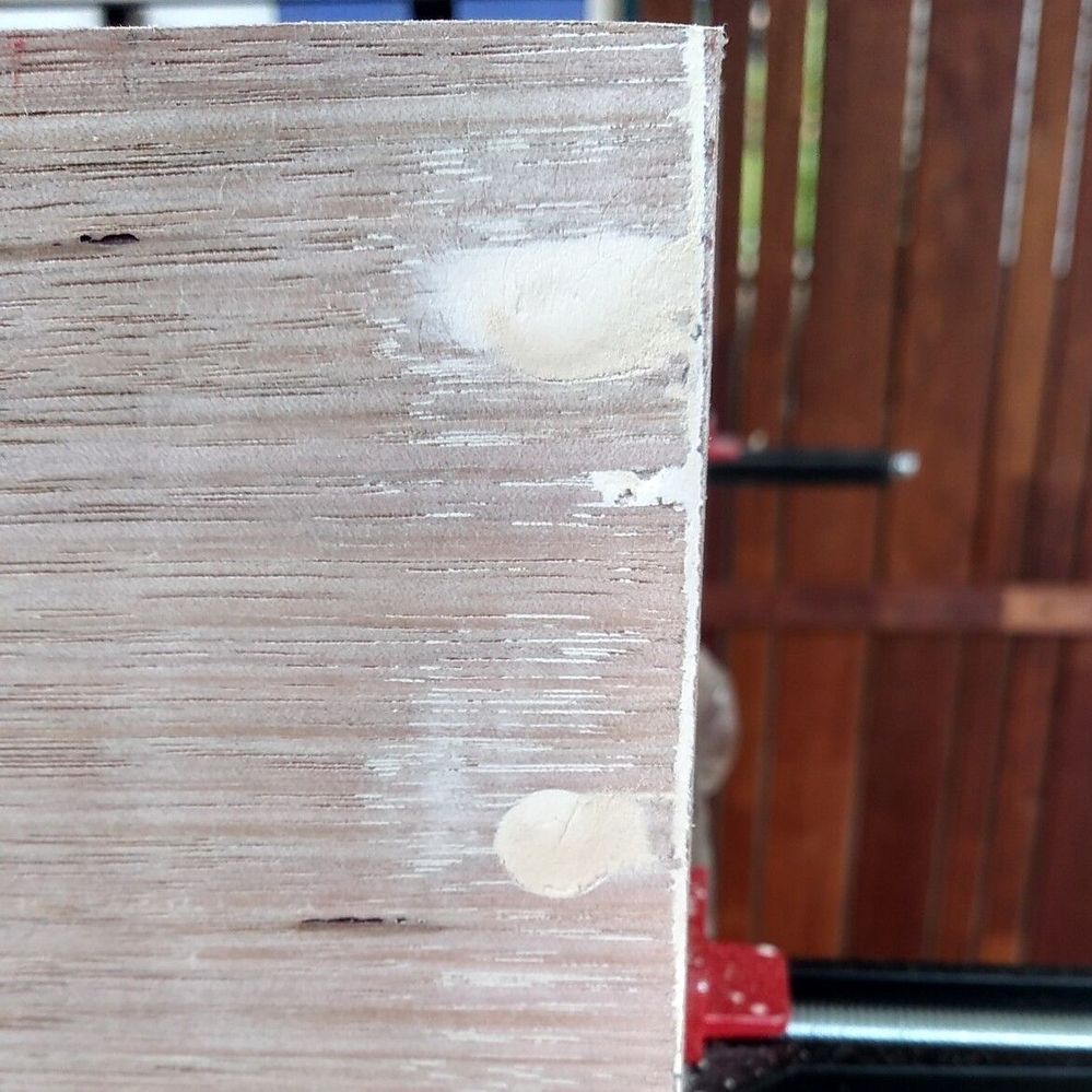 7.3 First coat of putty sanded back.jpg