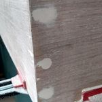 7.5 Second coat of putty sanded back.jpg